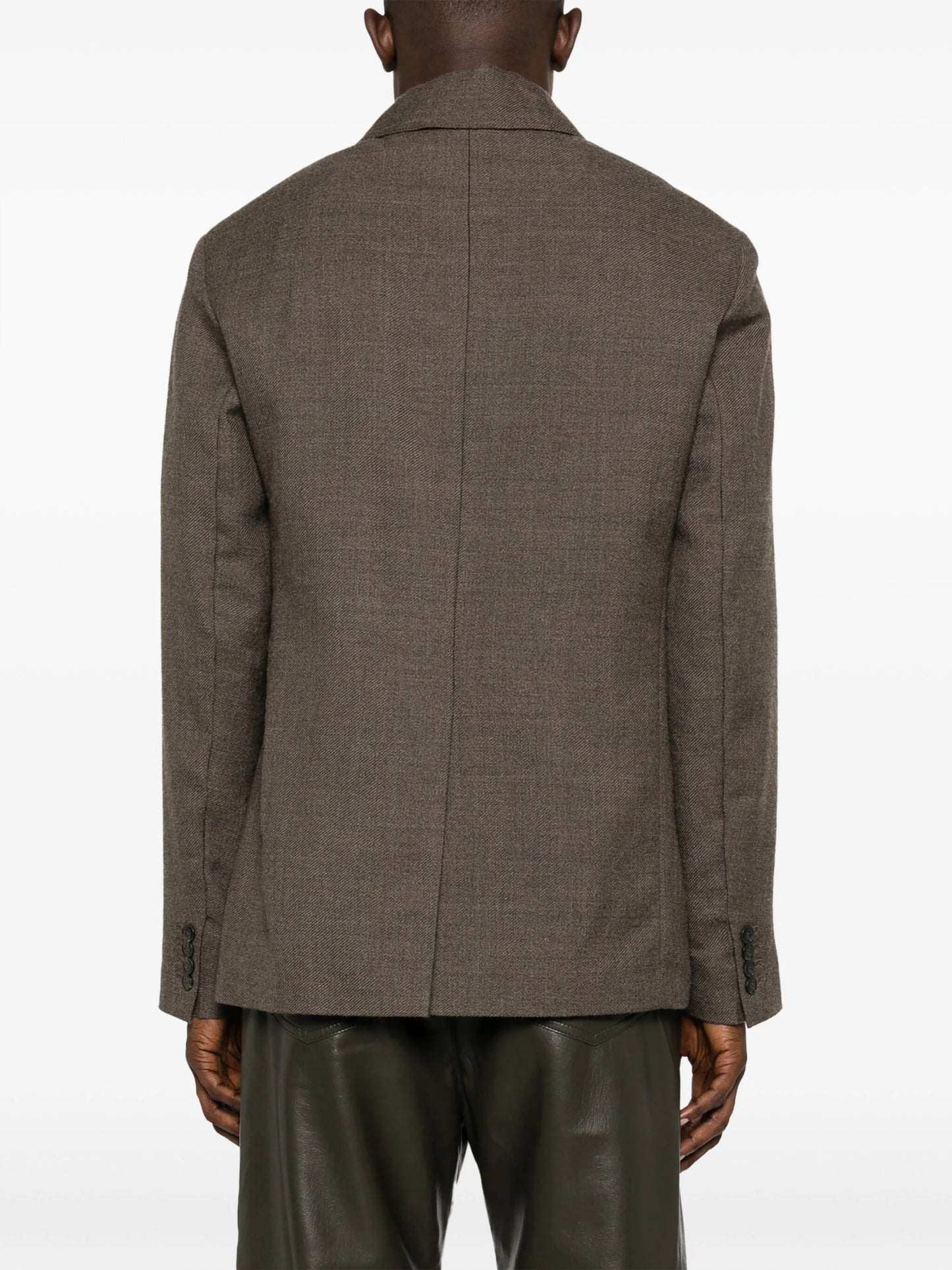 boxy darted jacket