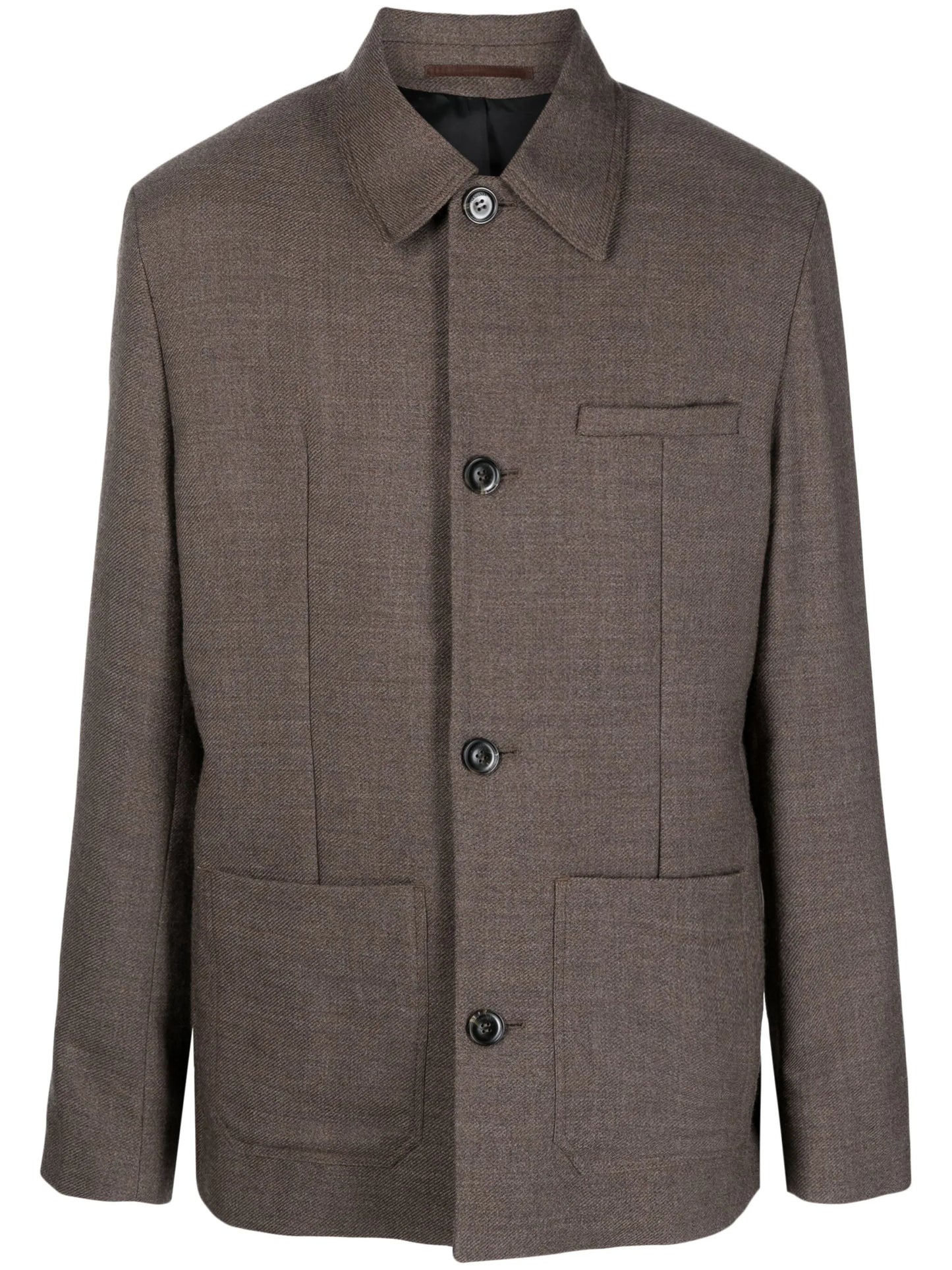 boxy darted jacket