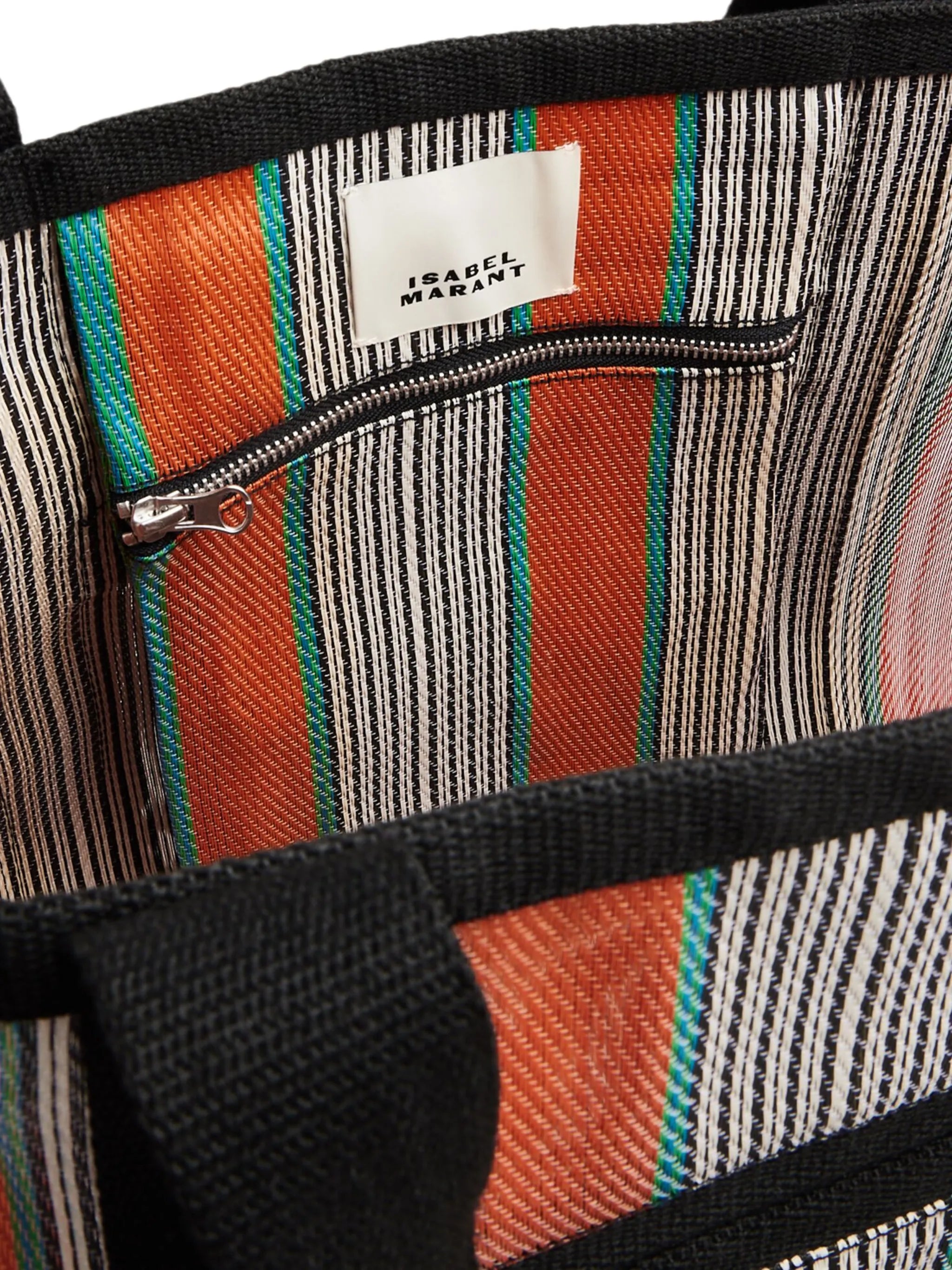 Darwen stripe-print tote bag