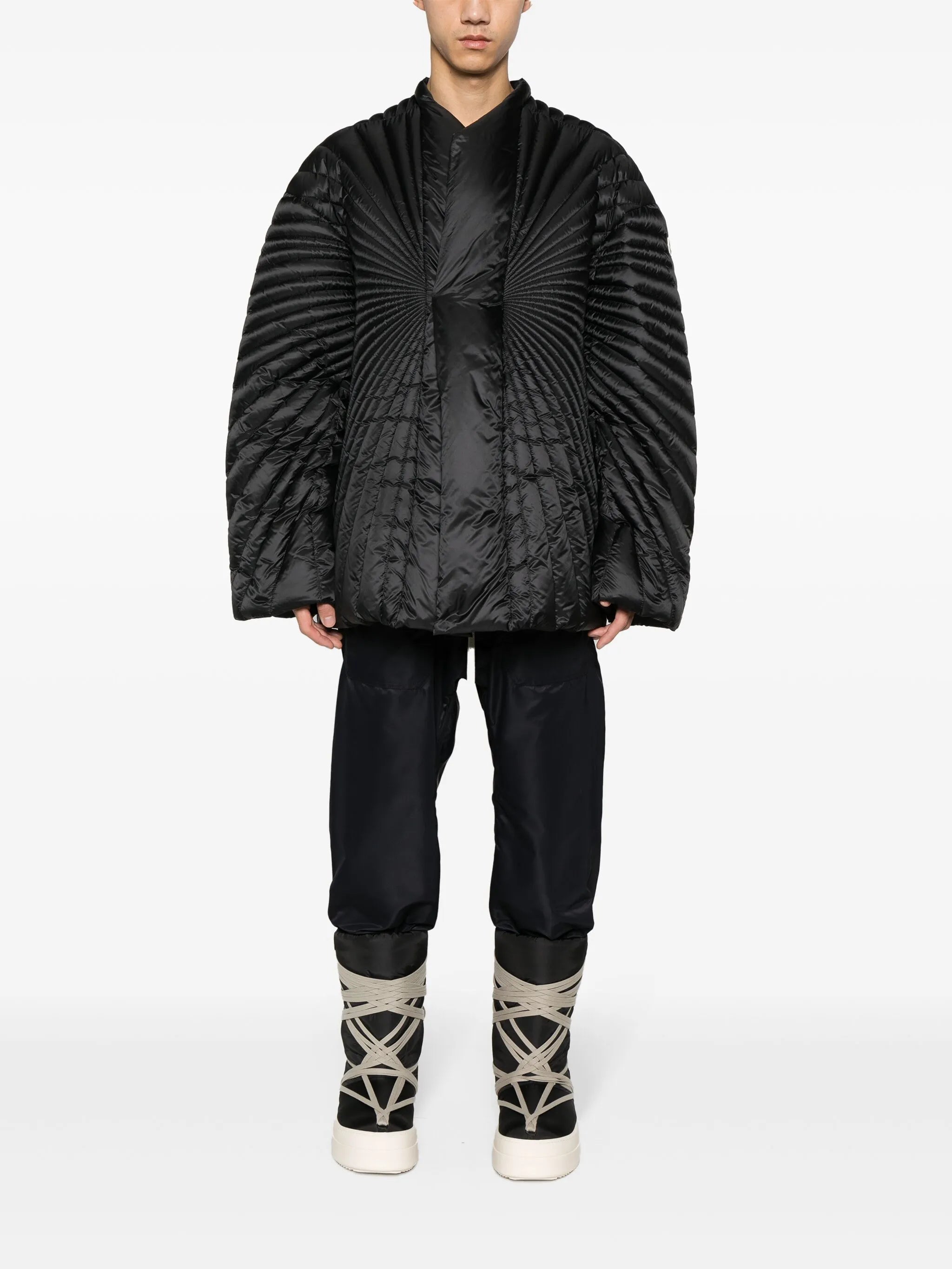 Radiance quilted padded coat