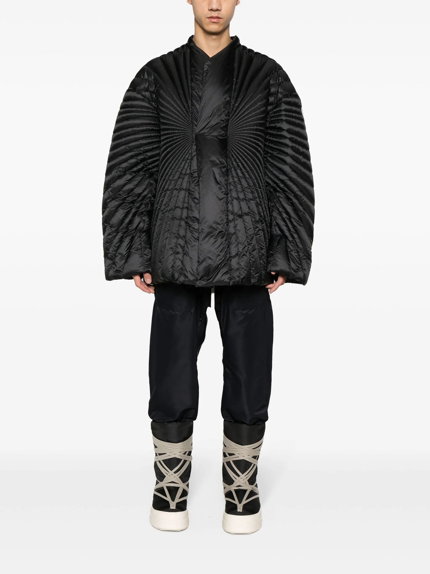 Radiance quilted padded coat