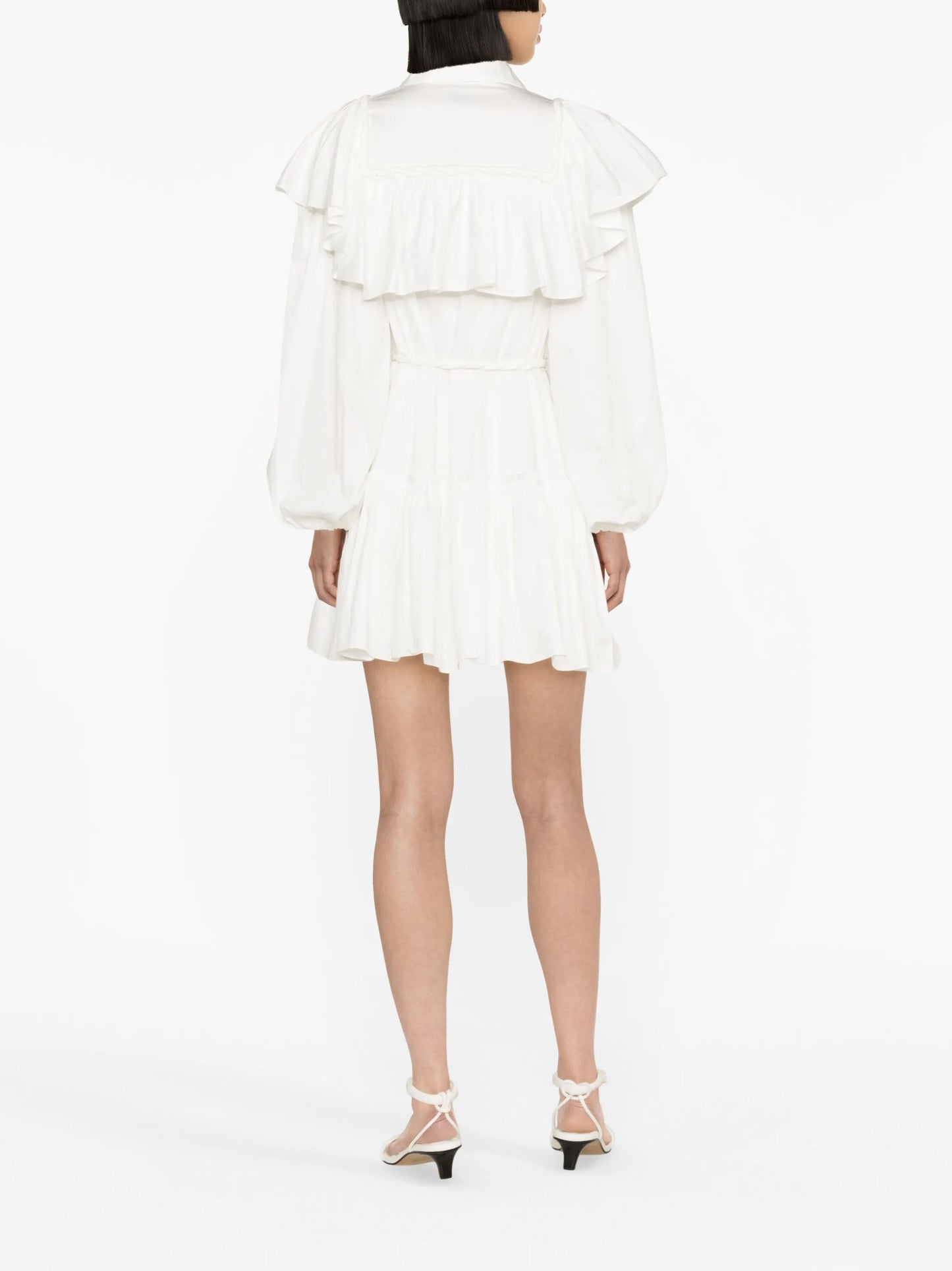 Dahlia ruffled minidress