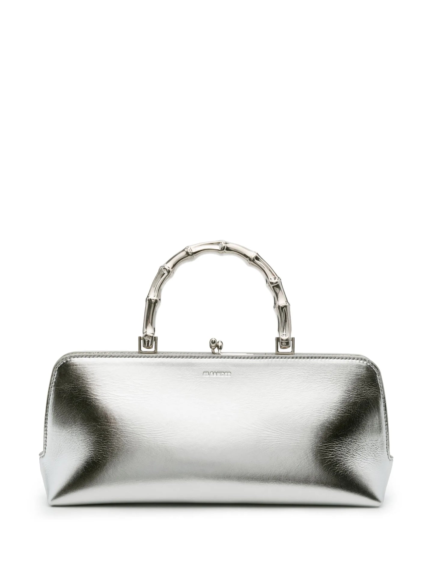 small Goji Bamboo leather tote bag