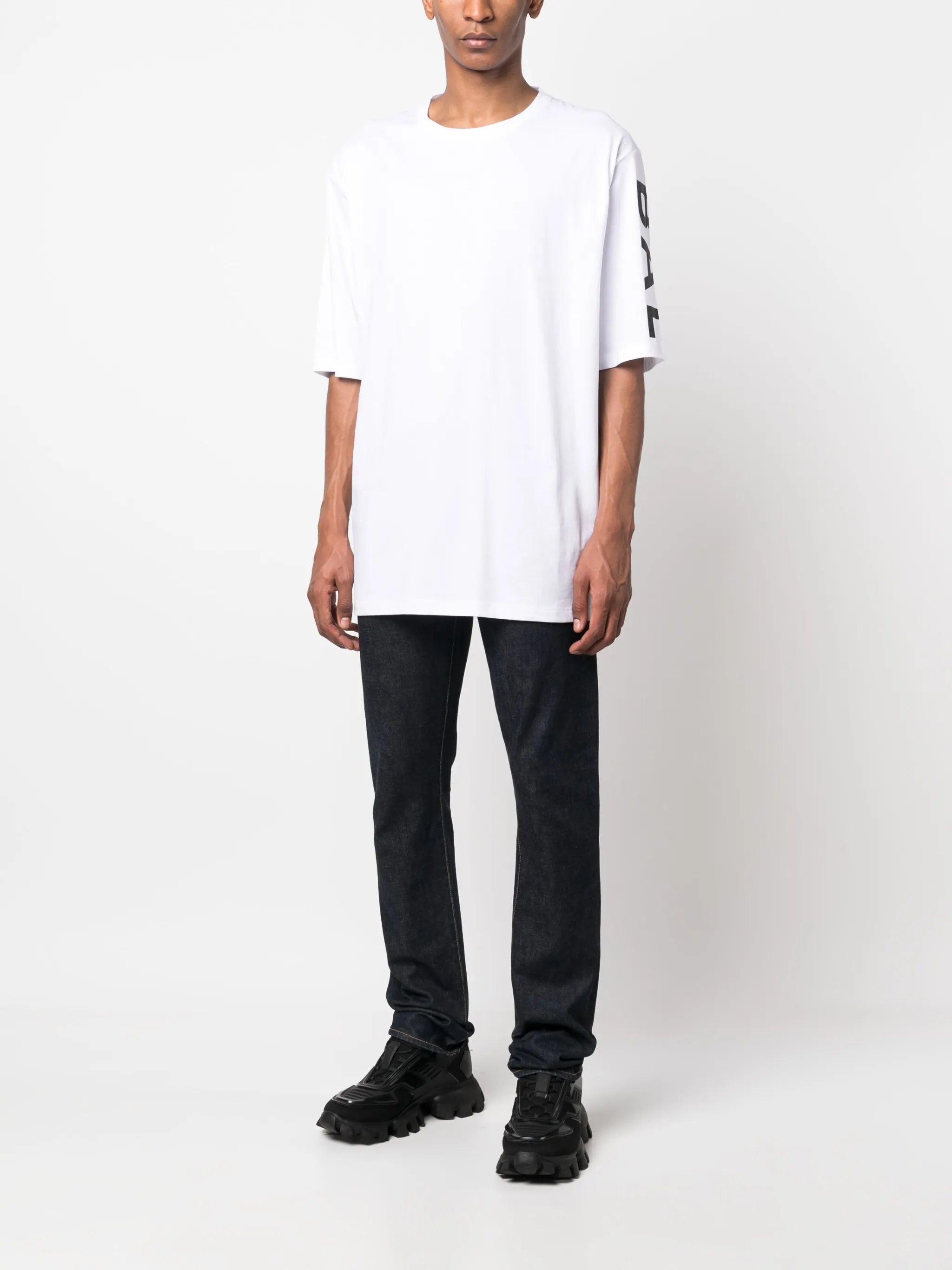 logo-print cotton T-shirt