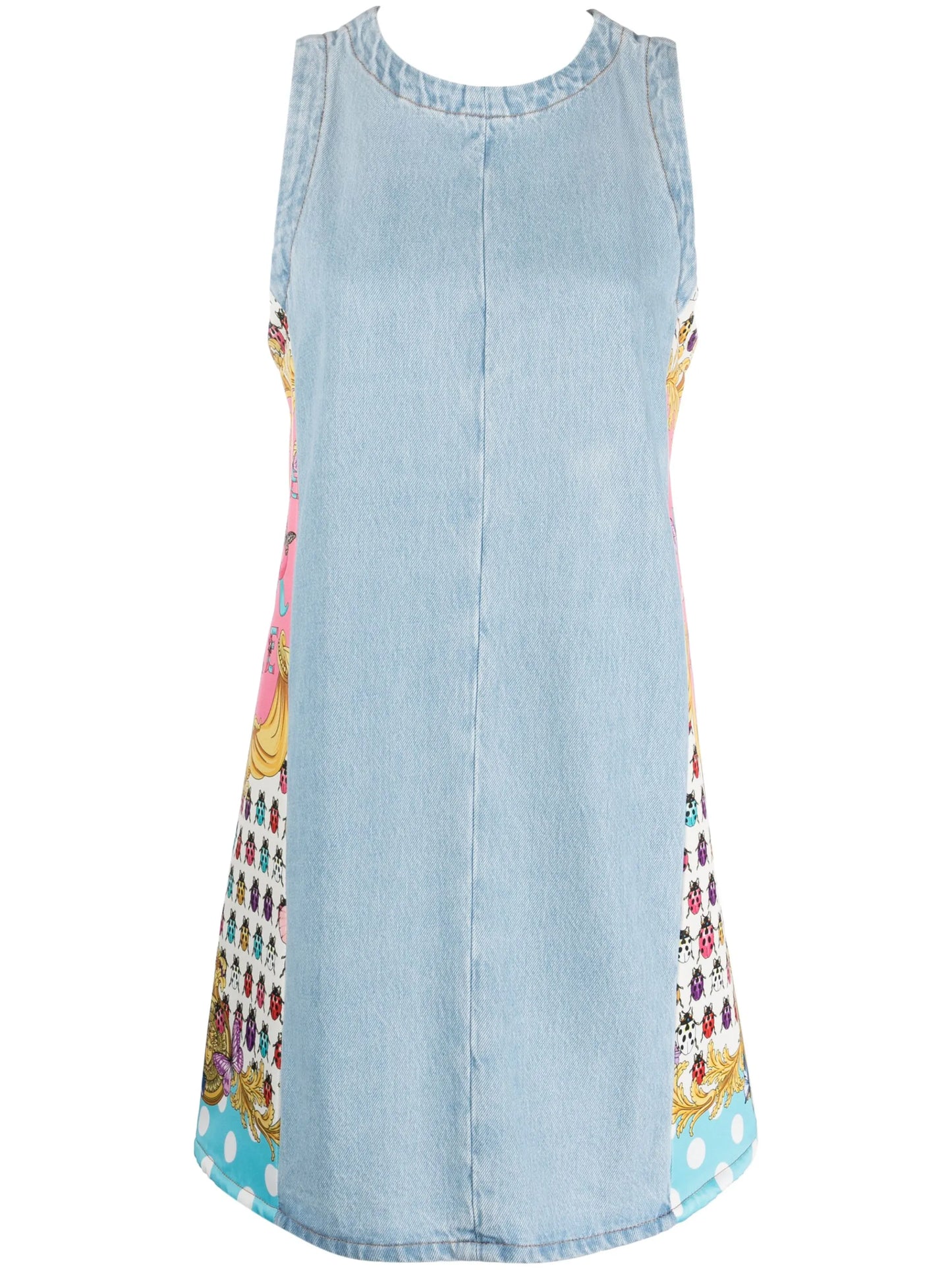 x Dua Lipa Butterflies denim mini dress