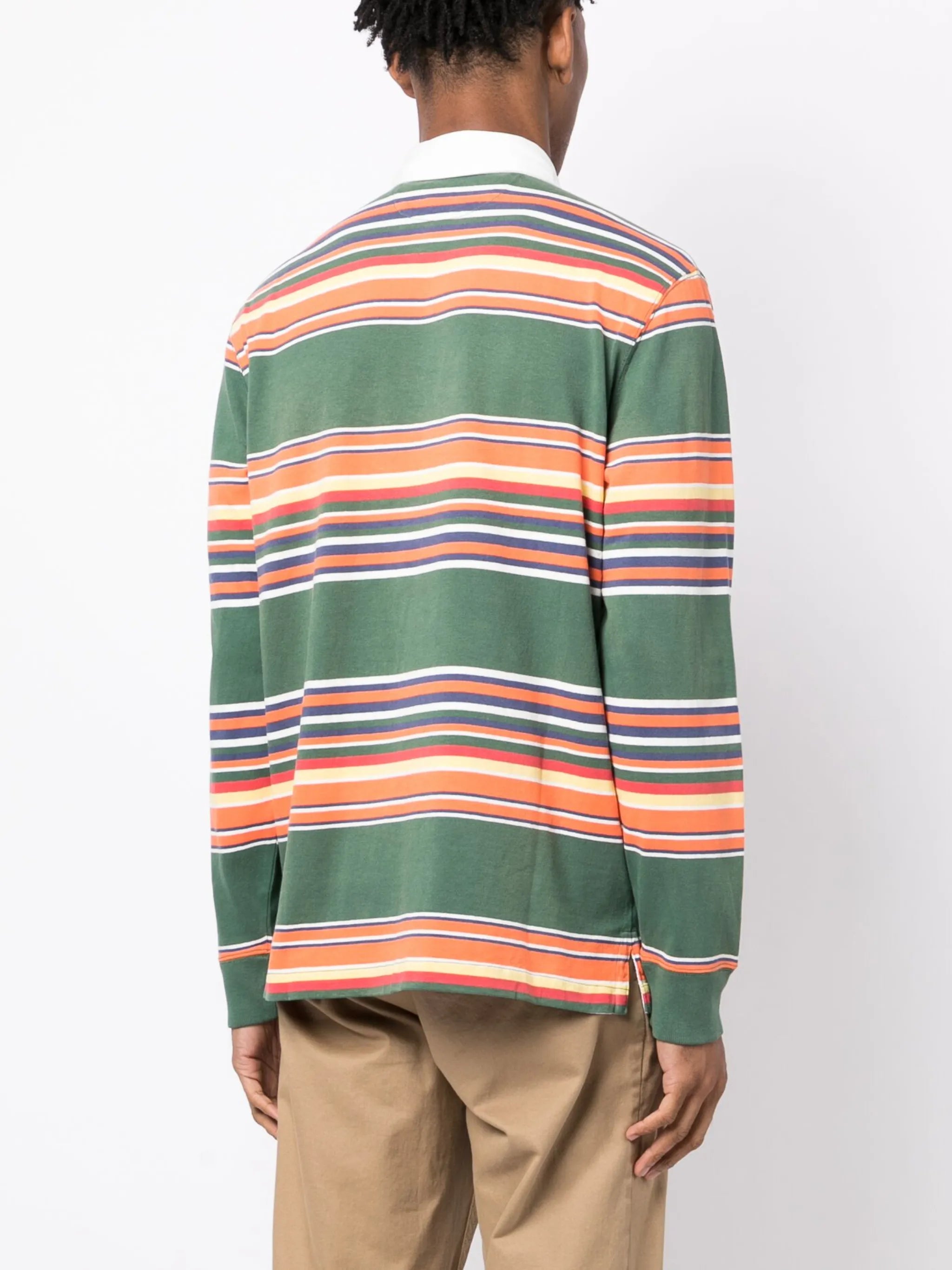 The Iconic Rugby Shirt striped polo shirt