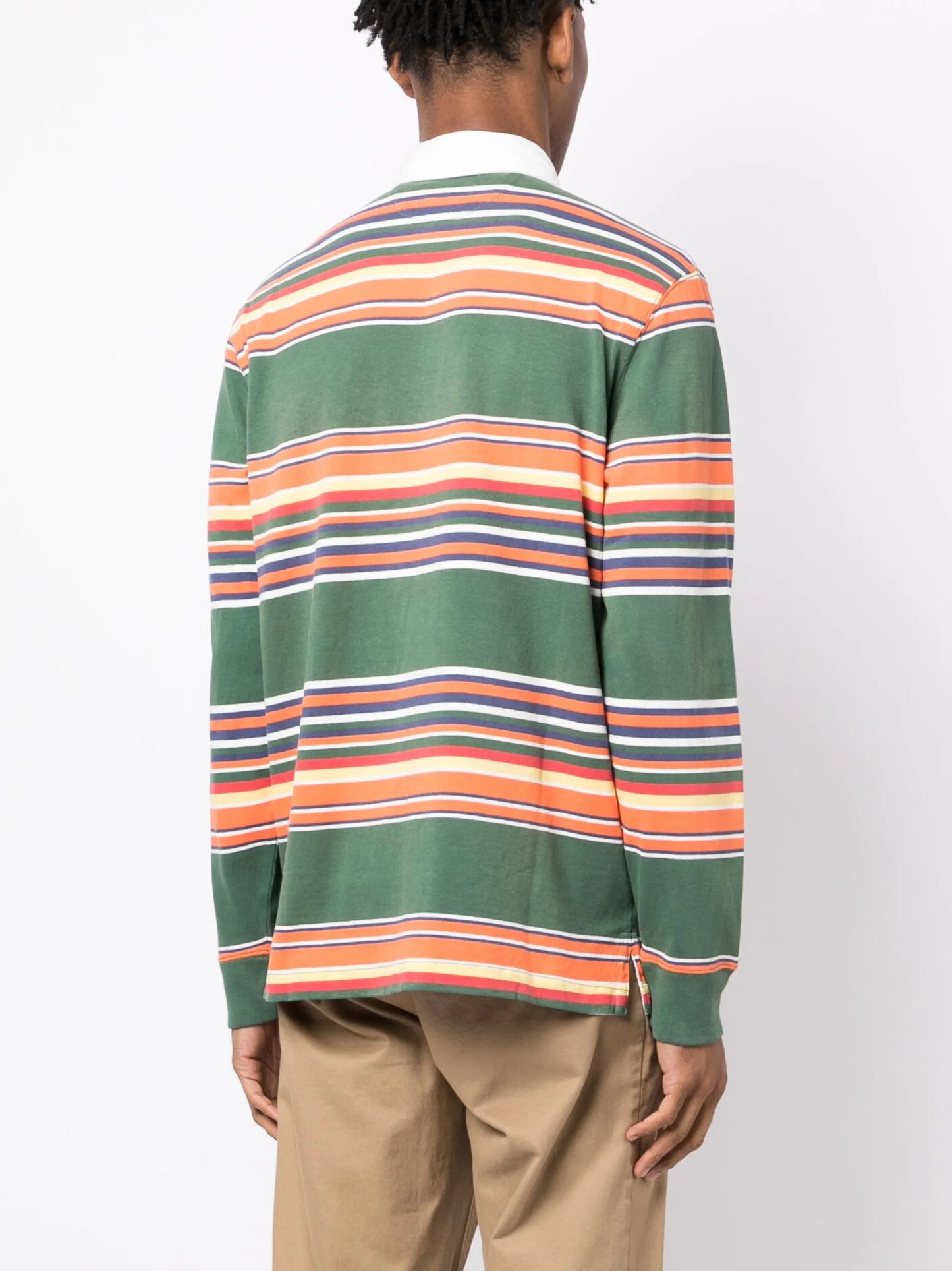 The Iconic Rugby Shirt striped polo shirt