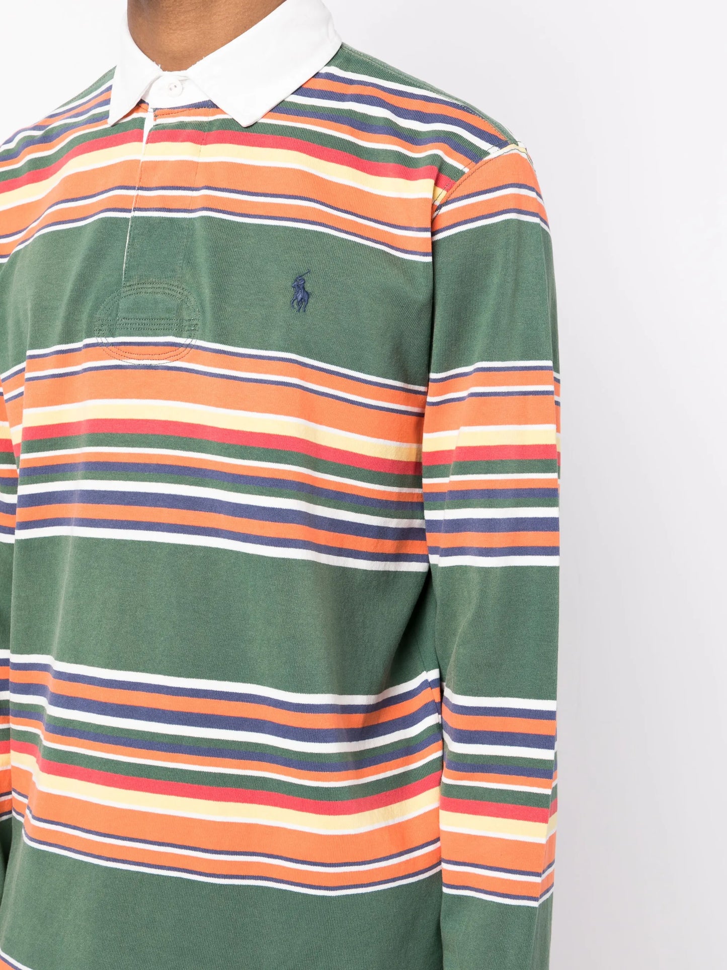 The Iconic Rugby Shirt striped polo shirt