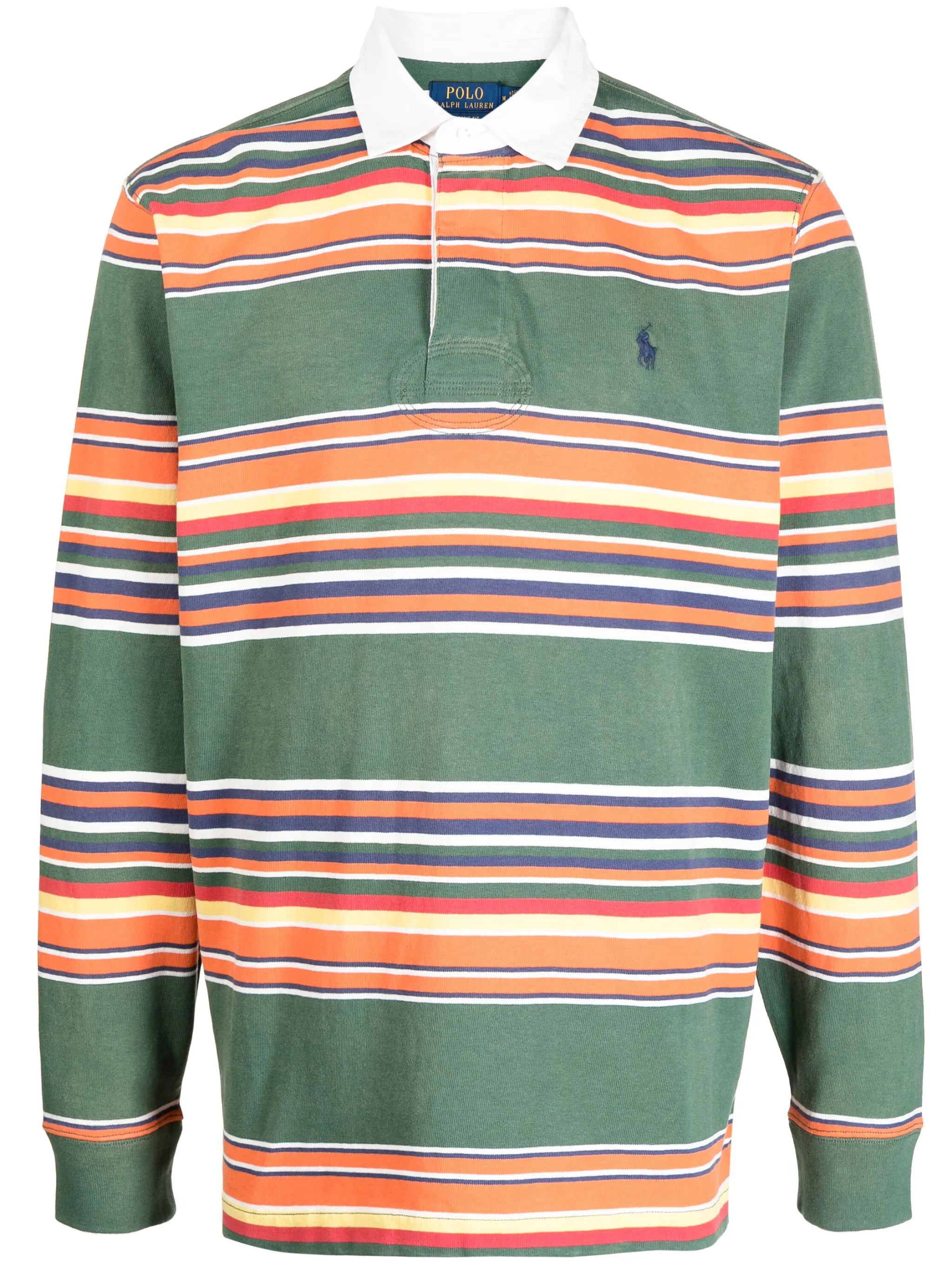 The Iconic Rugby Shirt striped polo shirt
