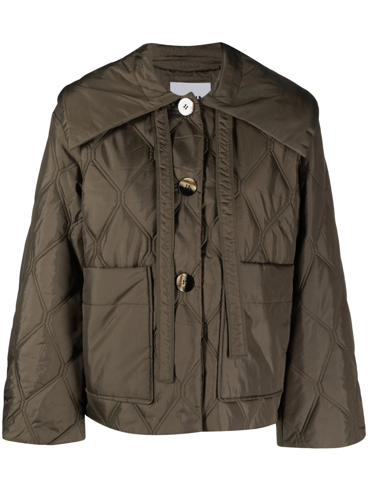 quilted recycled-ripstop jacket