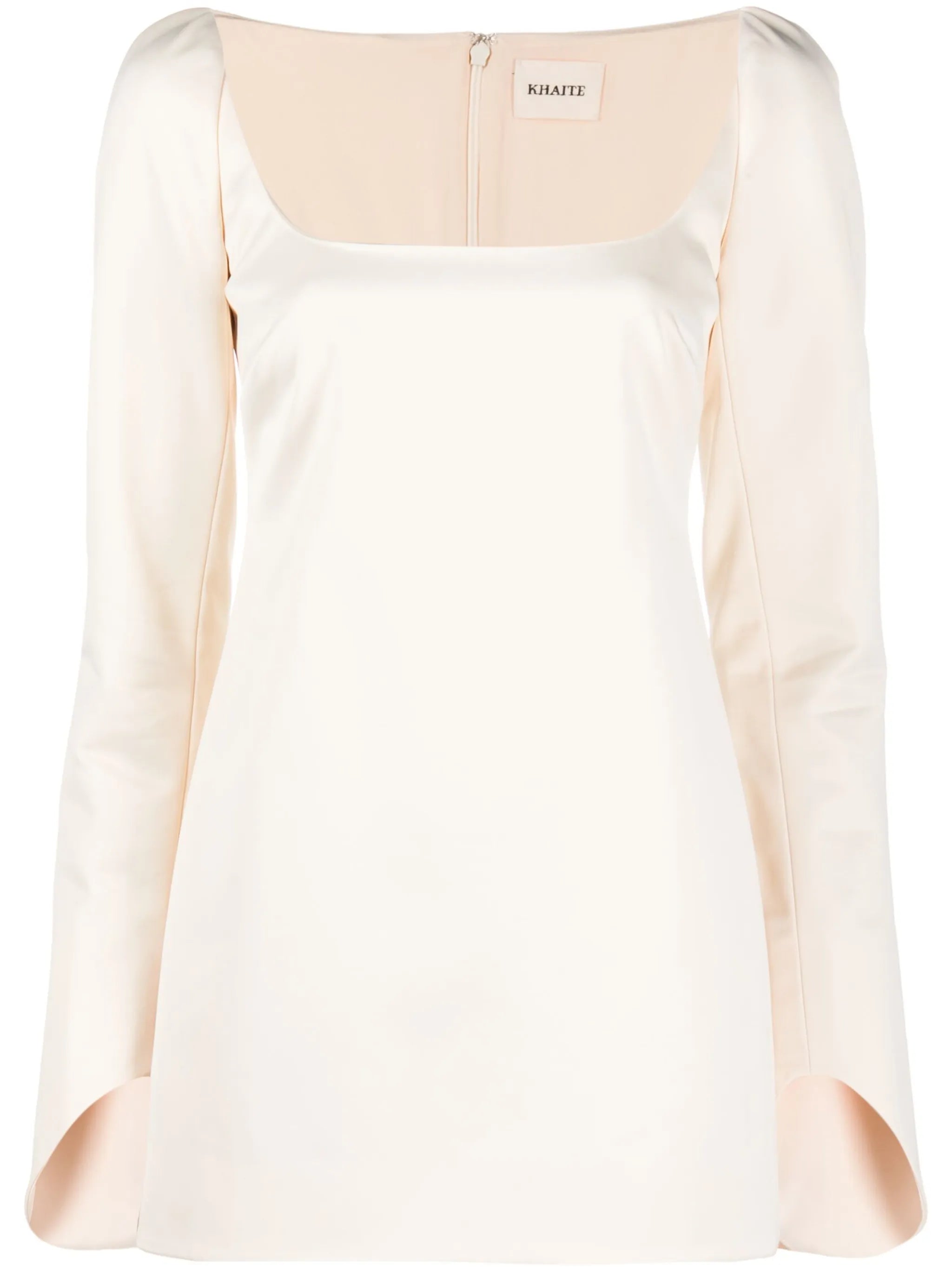 Tate scoop-neck minidress