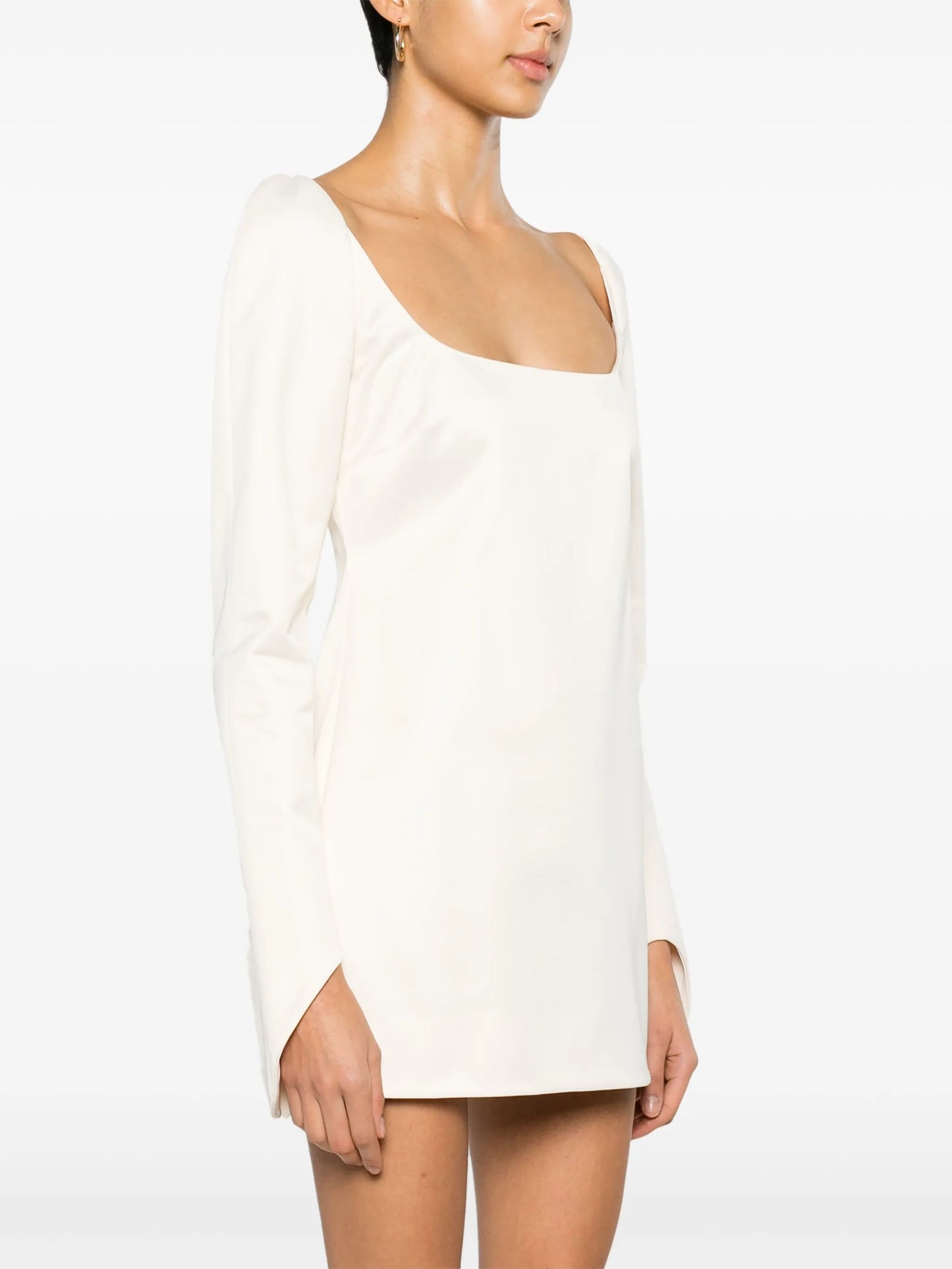 Tate scoop-neck minidress