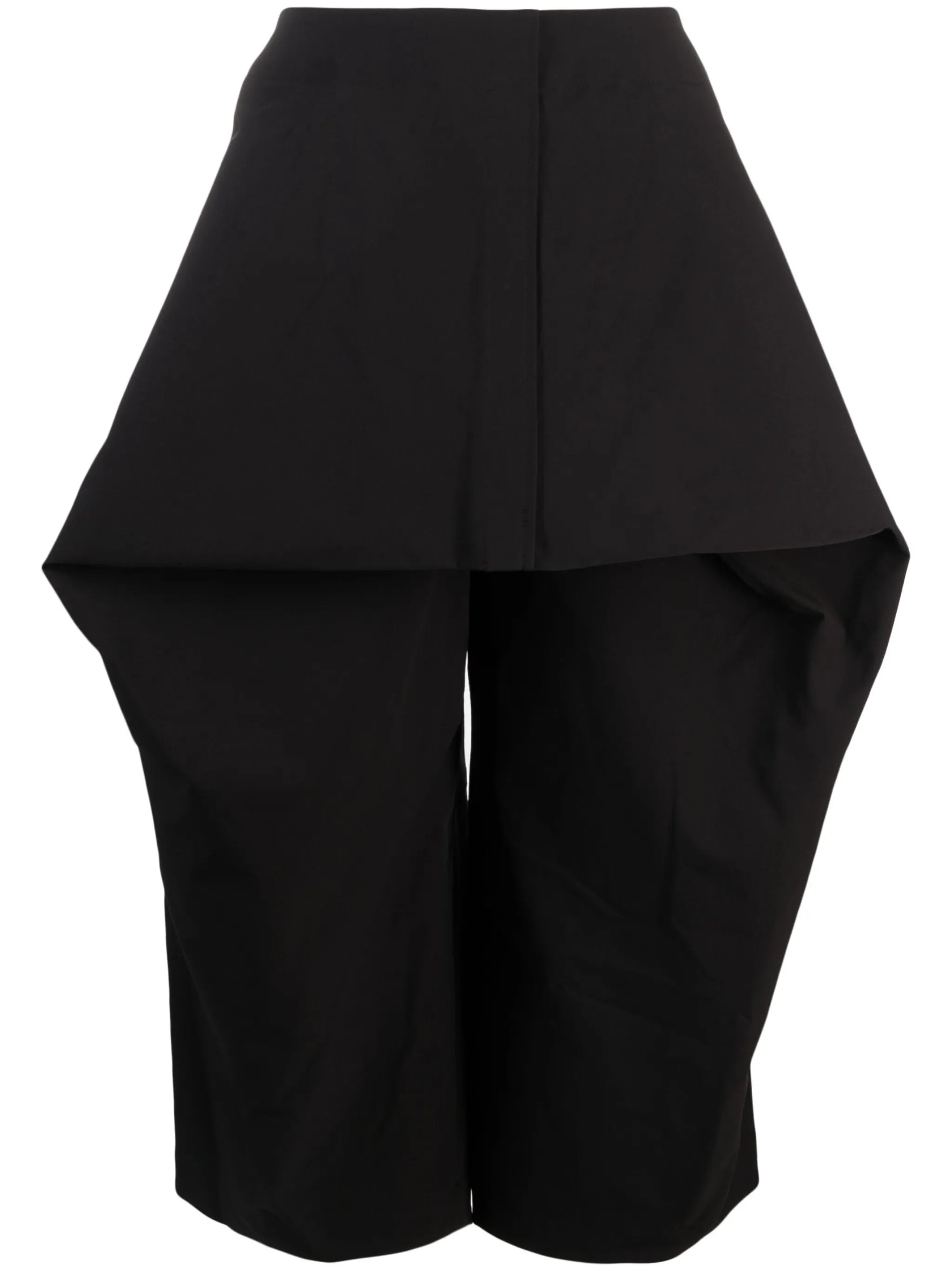 Canopy folded cropped trousers