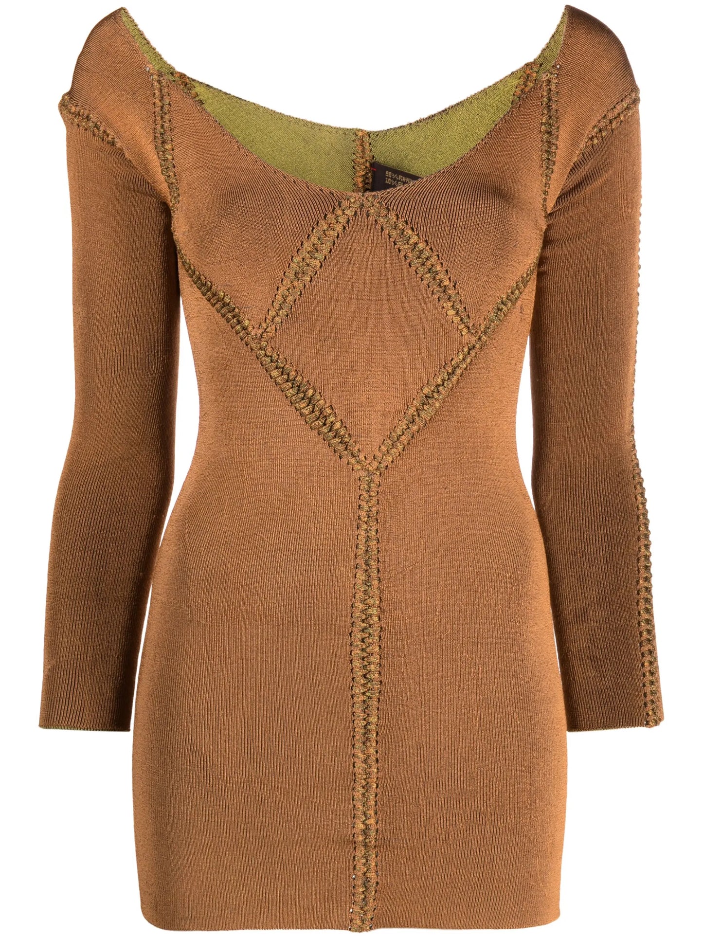 Tria long-sleeve minidress