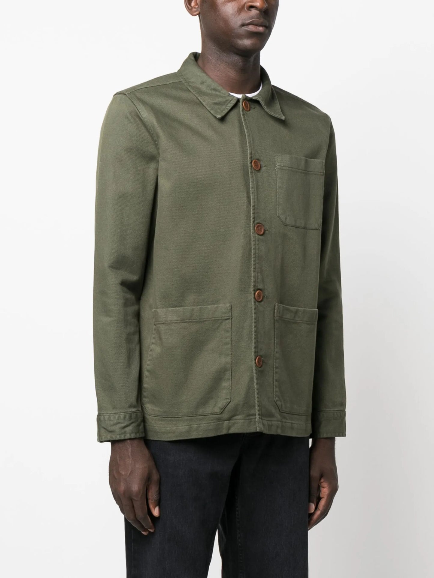 Barney cotton shirt jacket