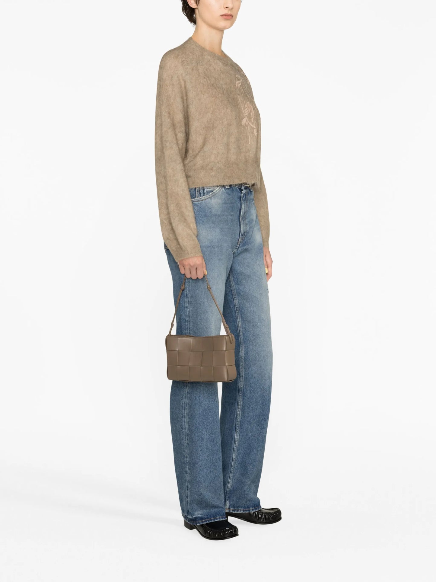 sequin-embellished jumper