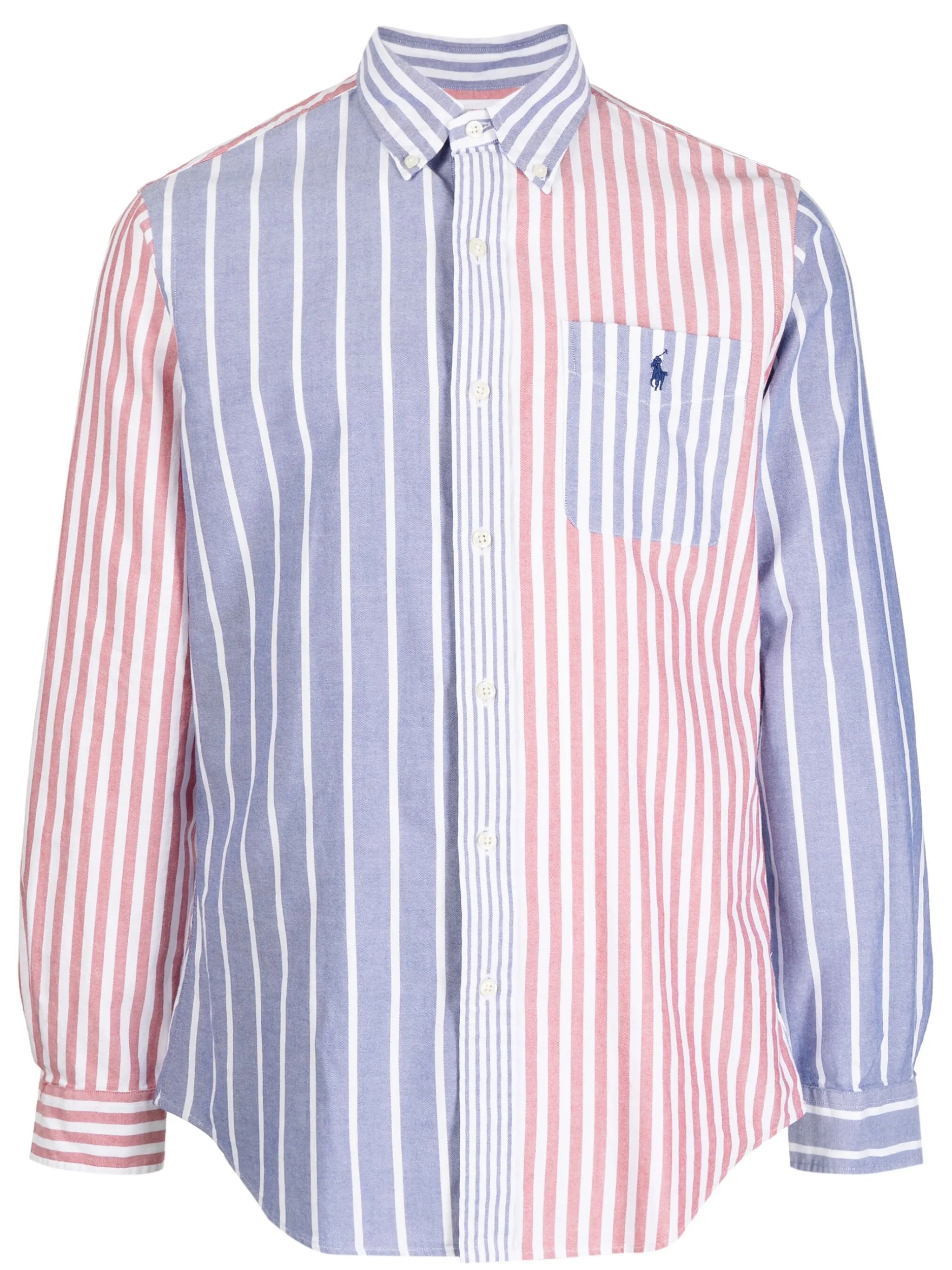 striped long-sleeve shirt