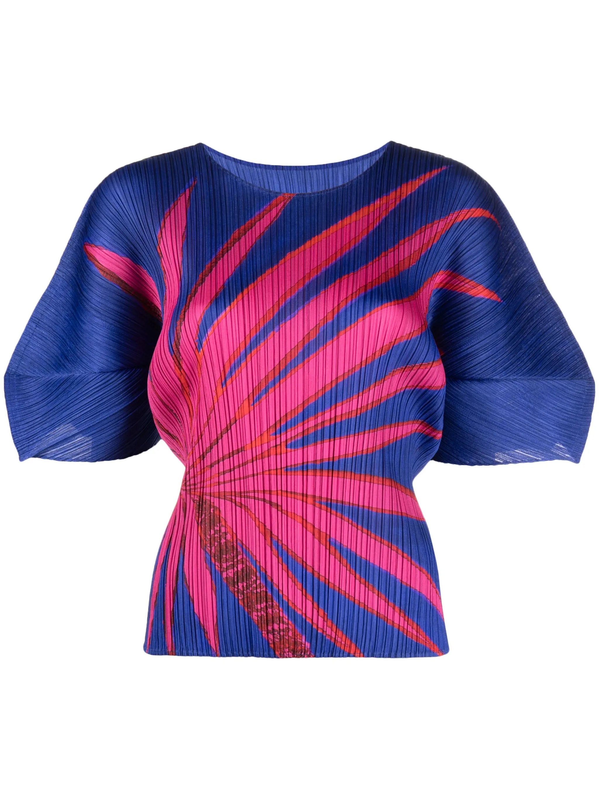 Ice Desert pleated blouse