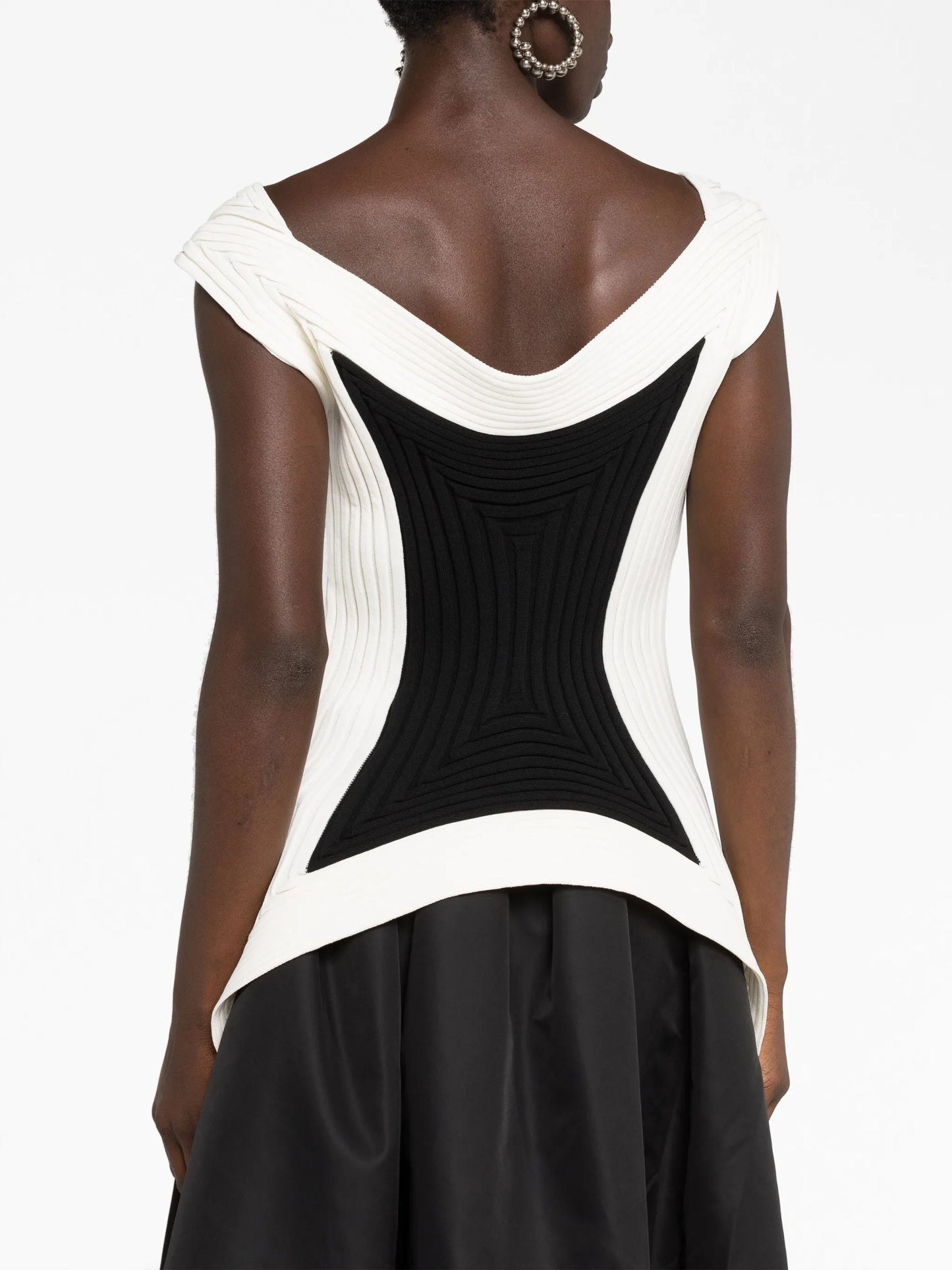 Square Scheme-2 ribbed top