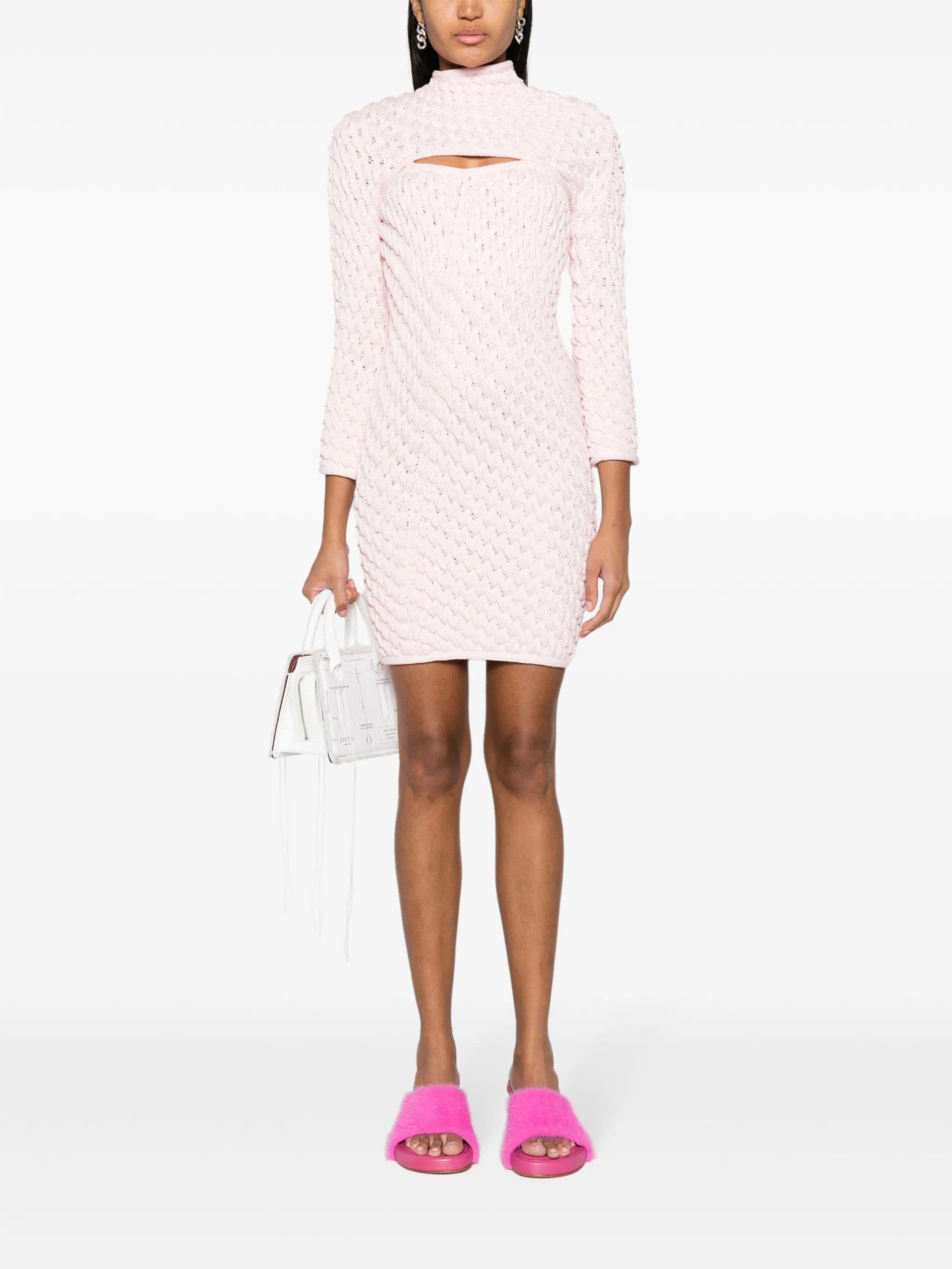 Cereal sleeveless knit minidress