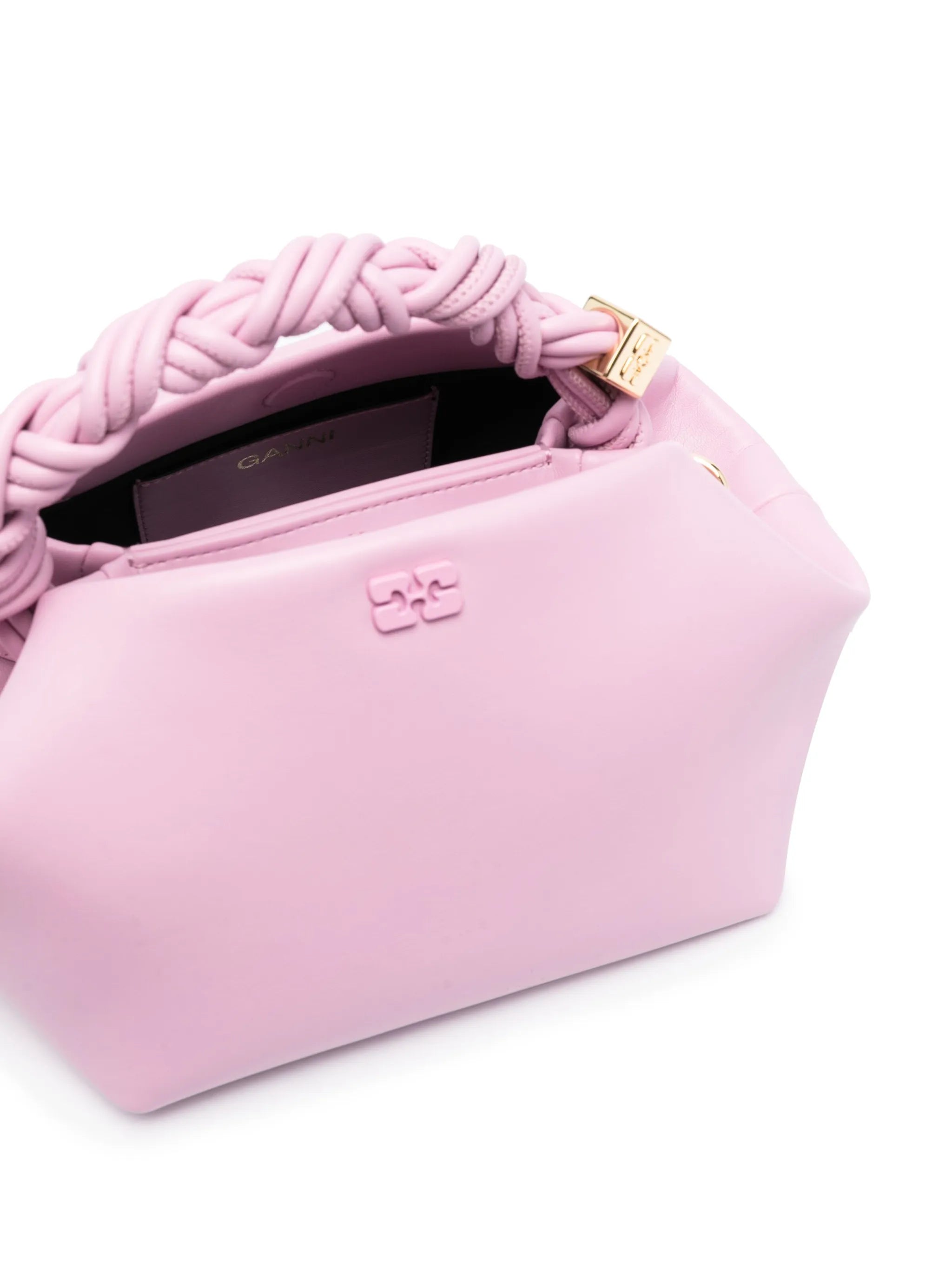 Bou recycled-leather top handle bag