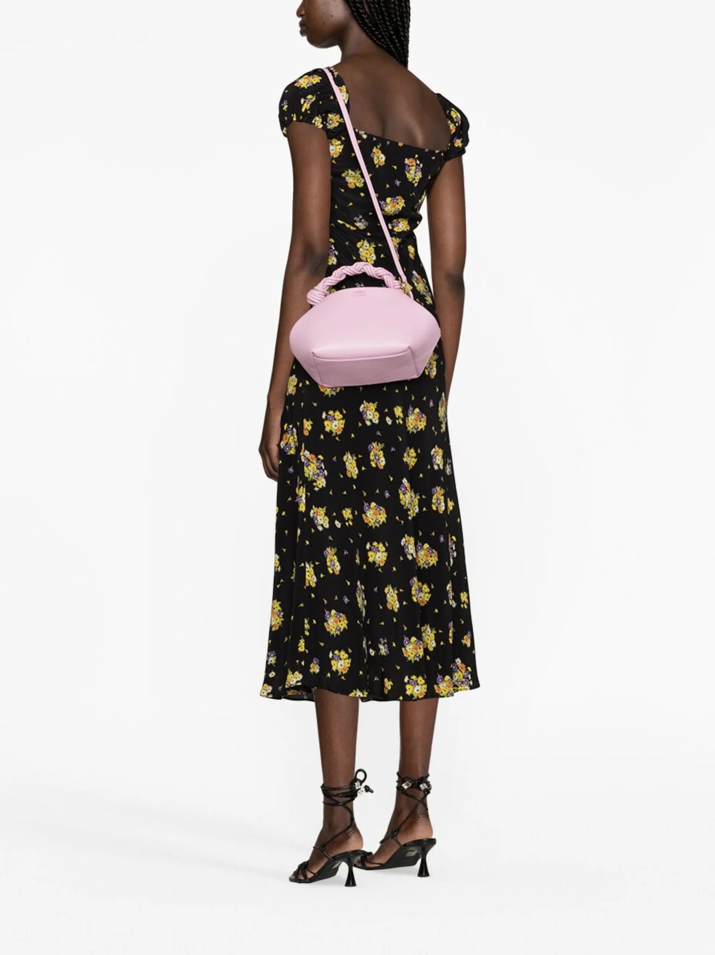 Bou recycled-leather top handle bag
