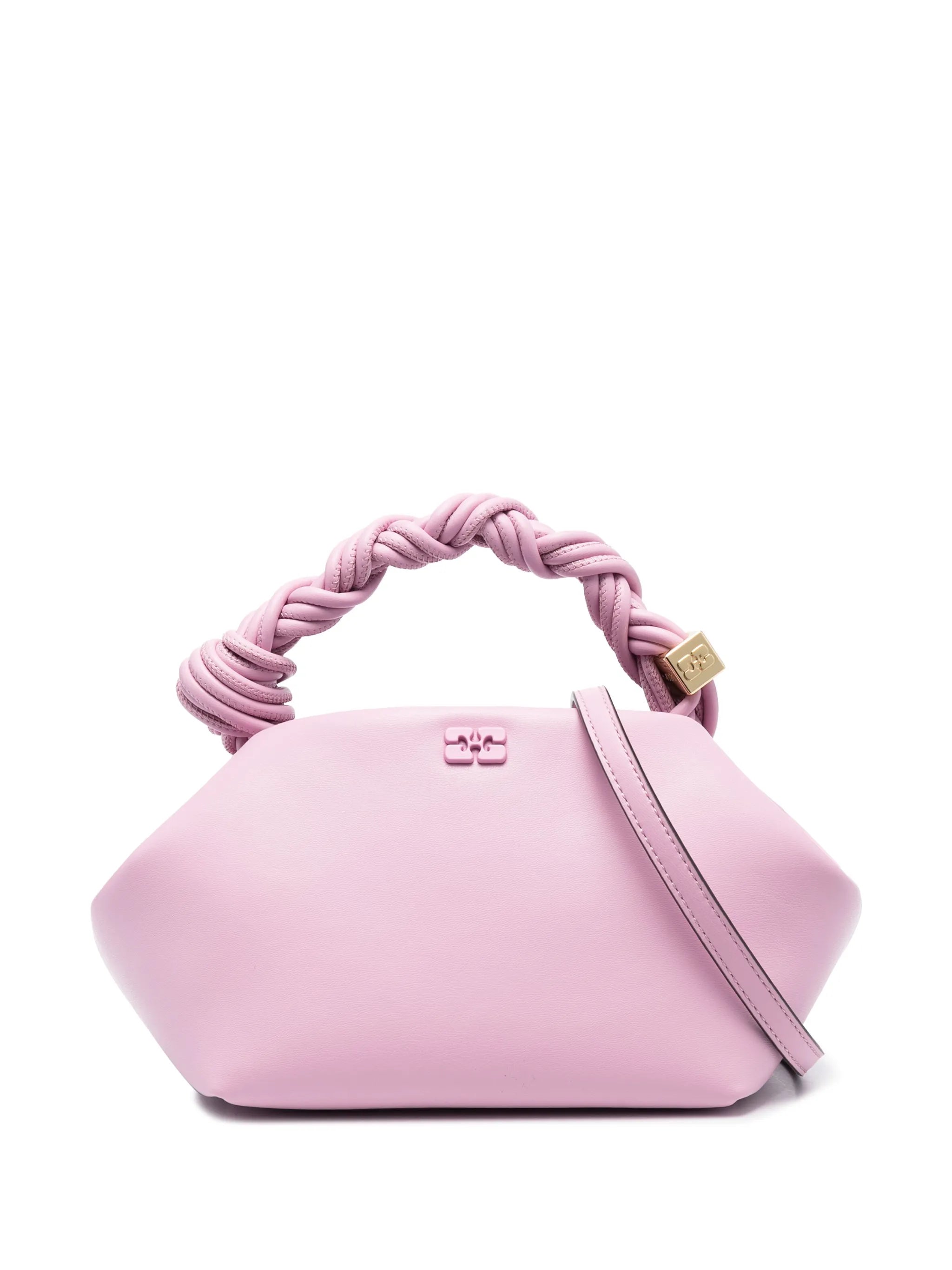 Bou recycled-leather top handle bag