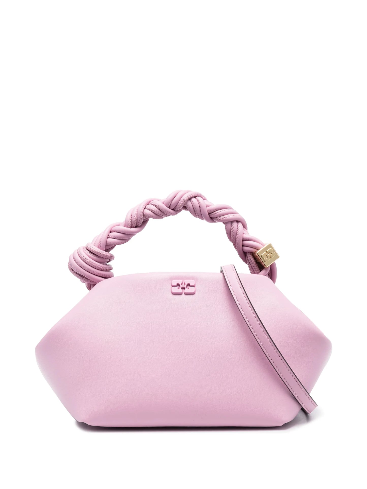 Bou recycled-leather top handle bag