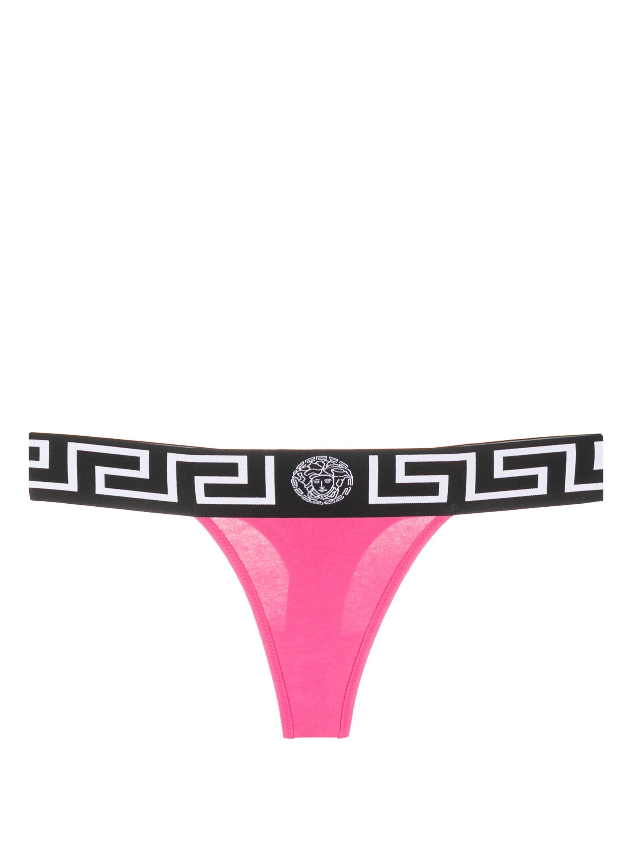Greca-waist thong