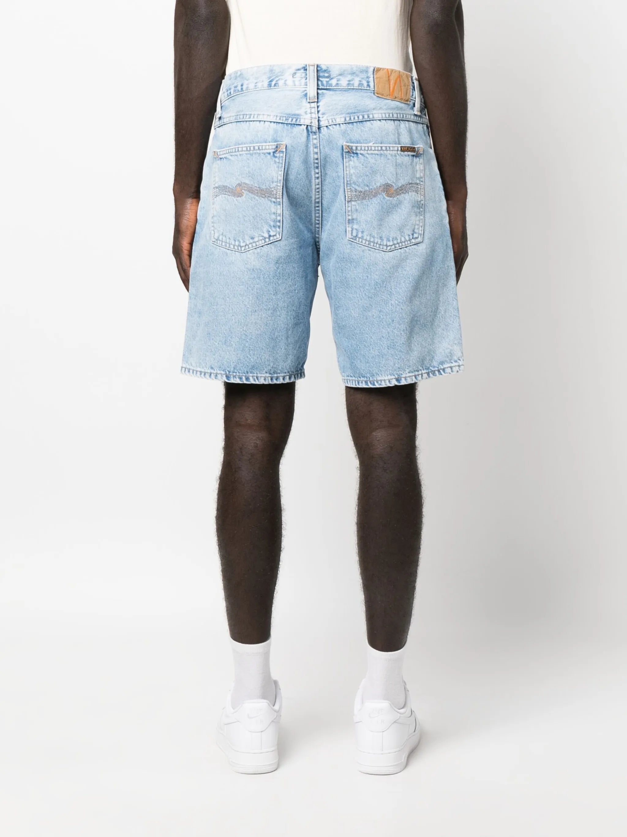 Seth above-knee denim shorts