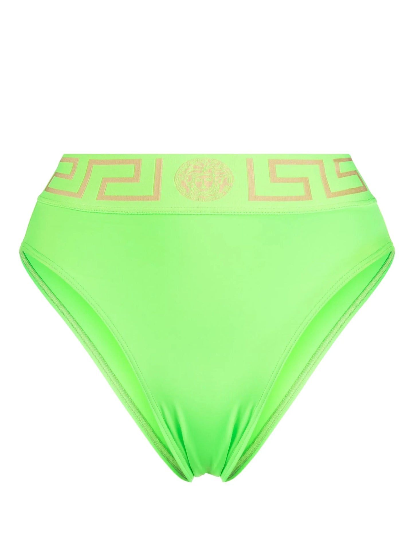 Greca high-waisted bikini bottoms