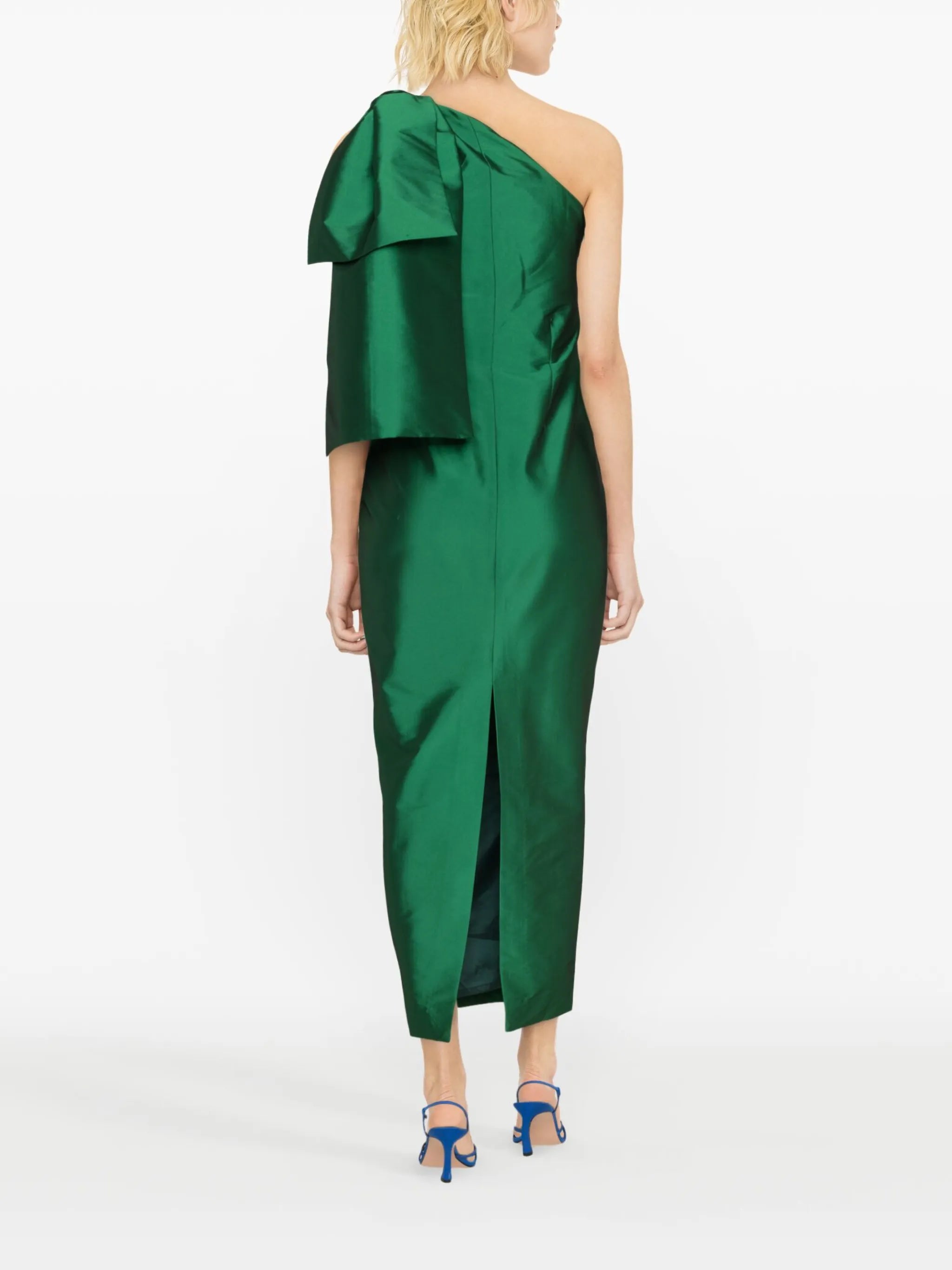Josselin bow-embellished midi dress