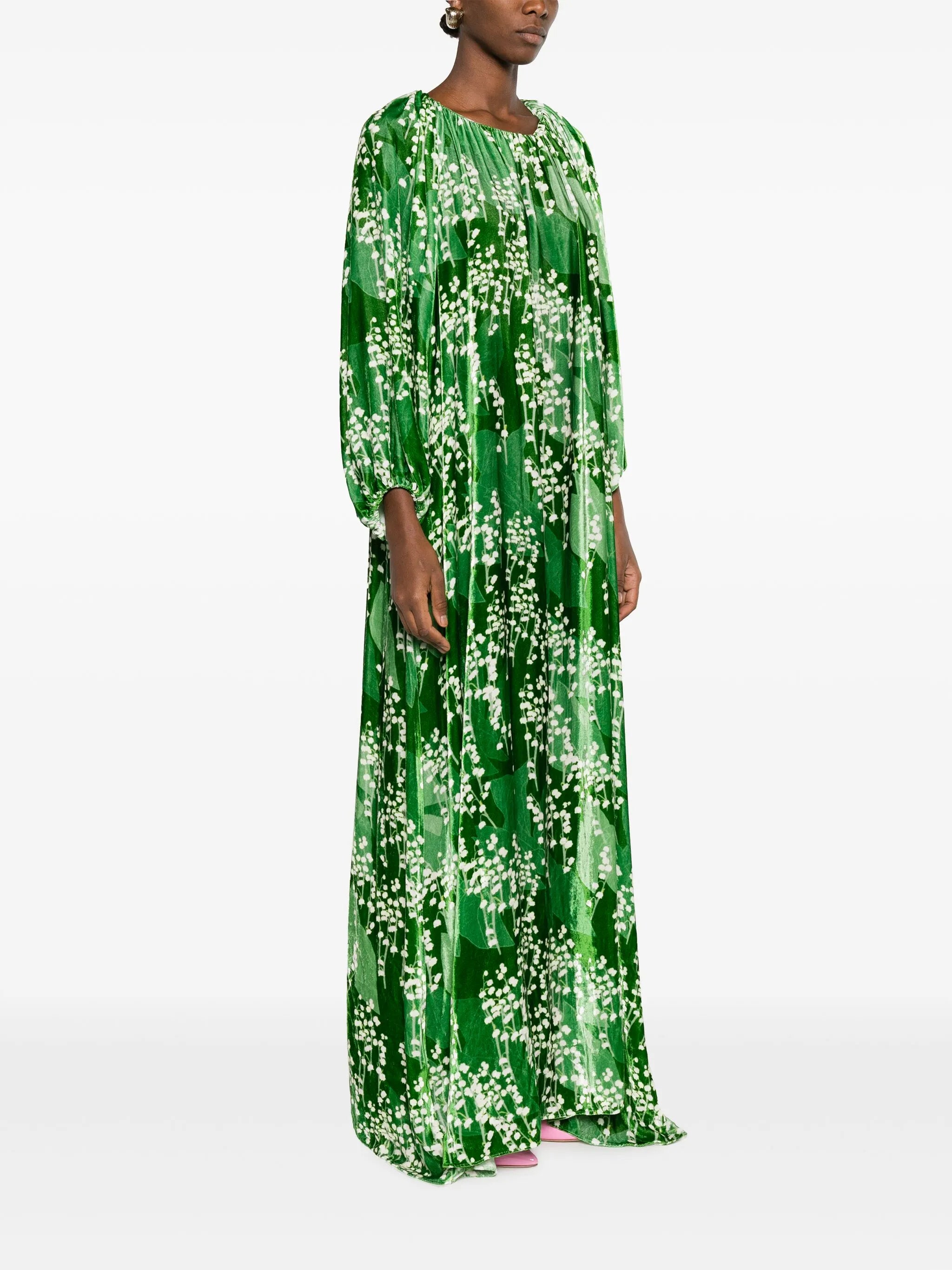 Georgina floral-print maxi dress