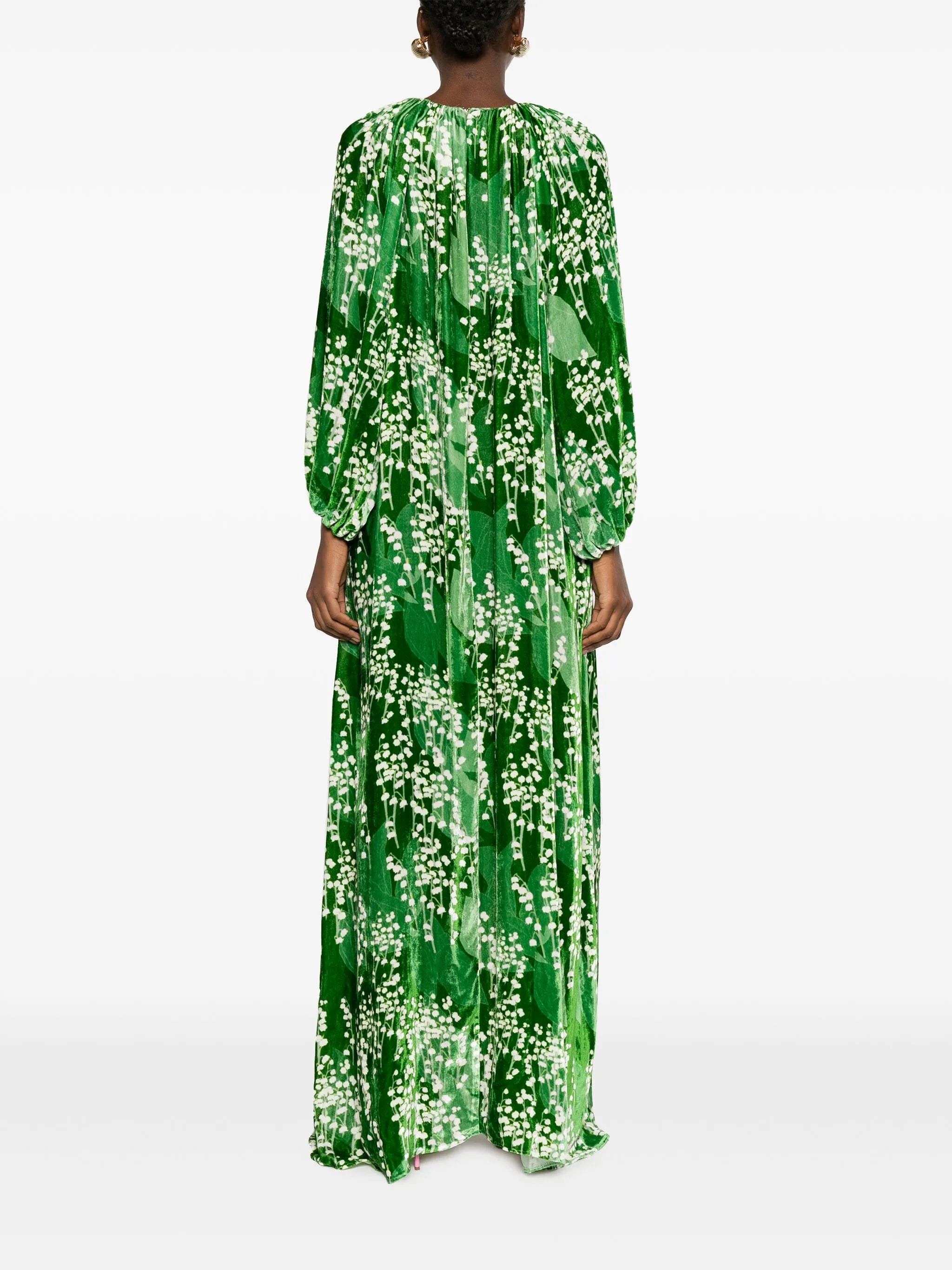 Georgina floral-print maxi dress