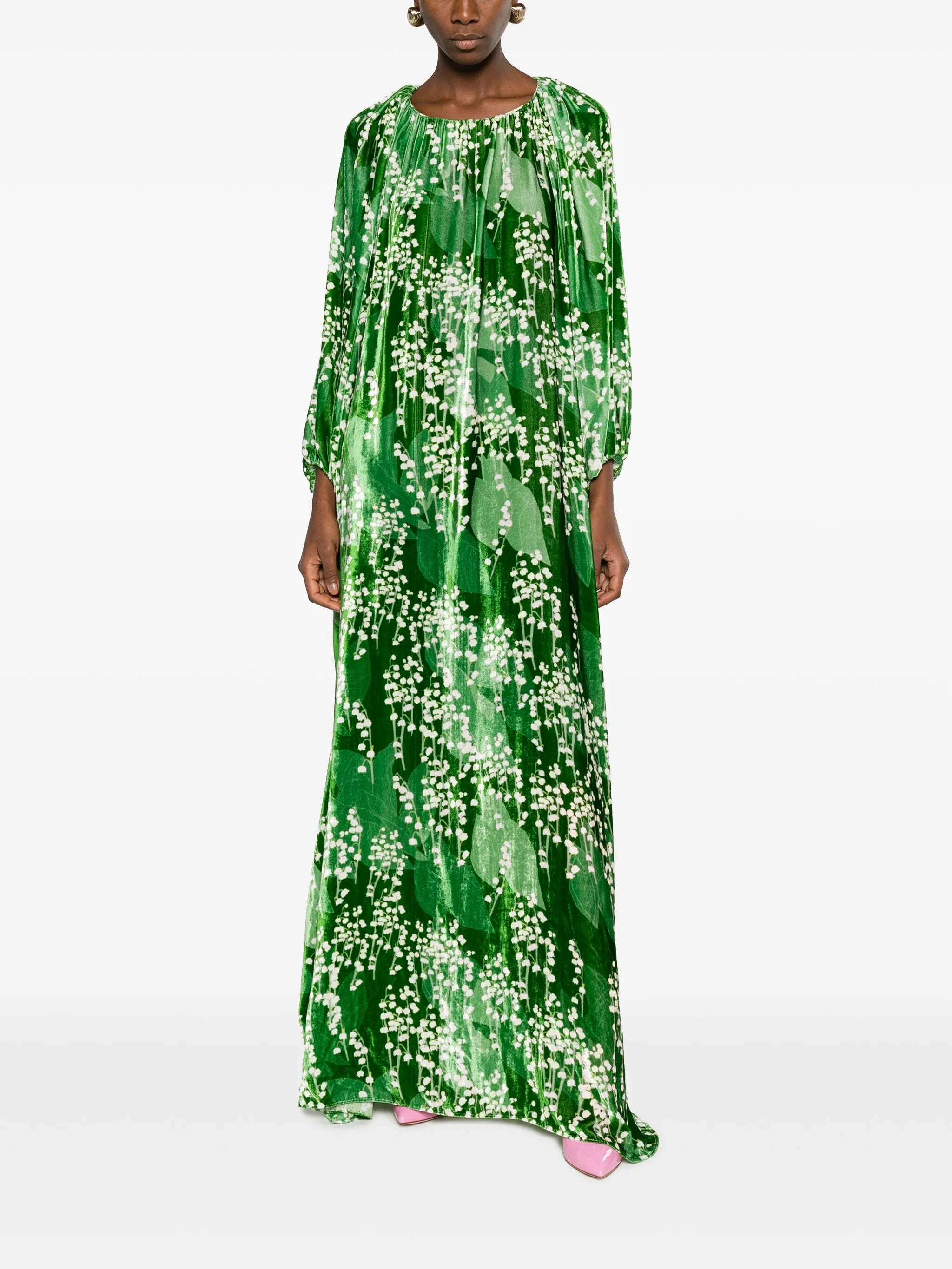 Georgina floral-print maxi dress