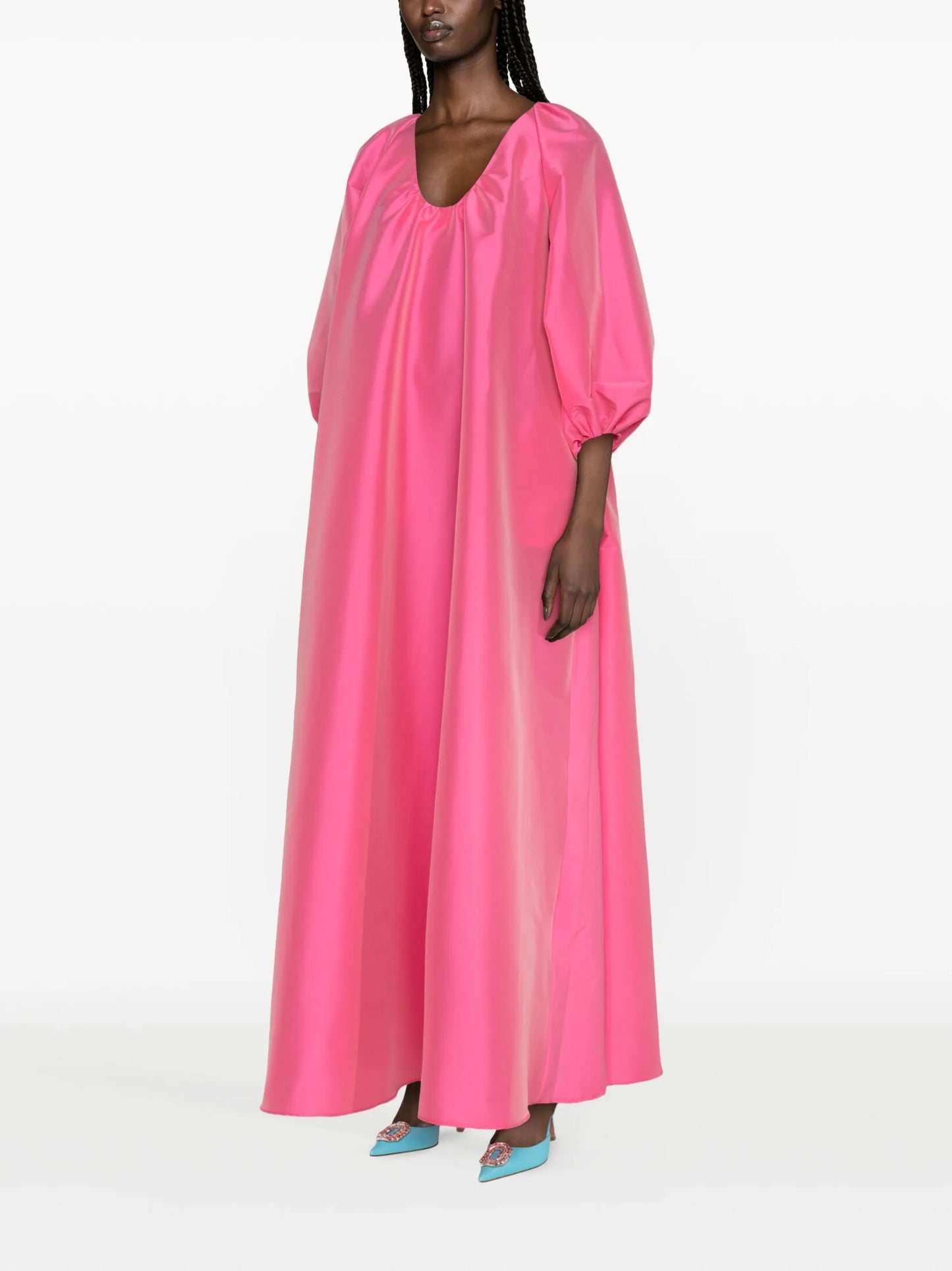George taffeta gown