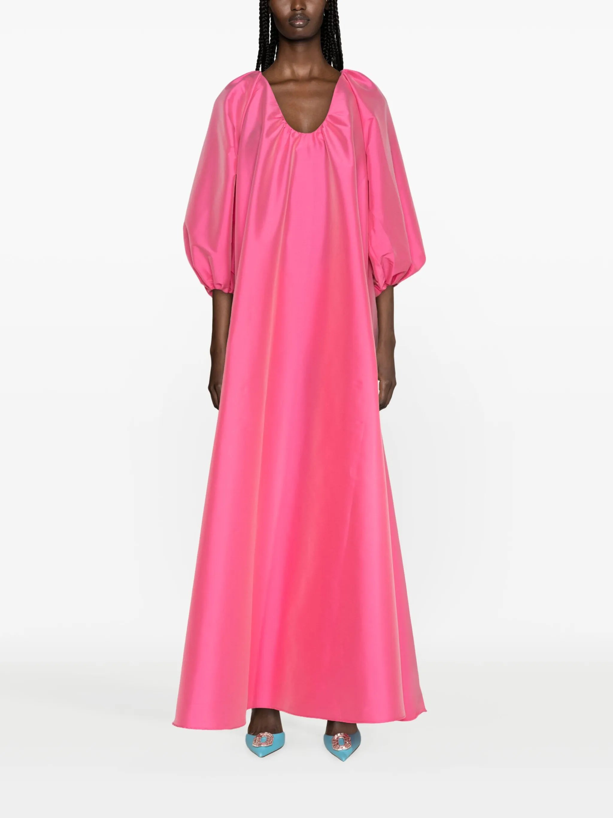 George taffeta gown