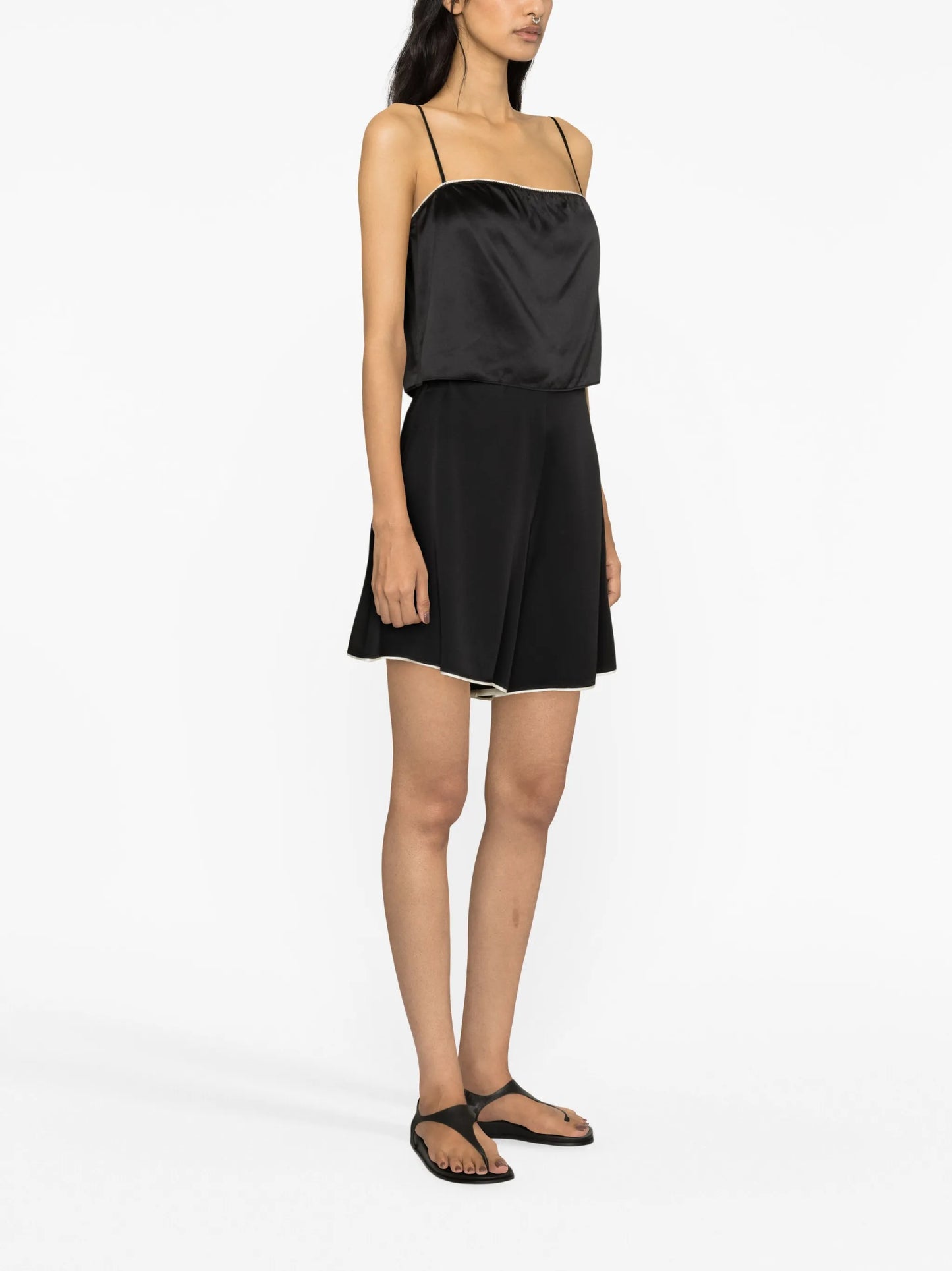 Mya silk sleeveless top