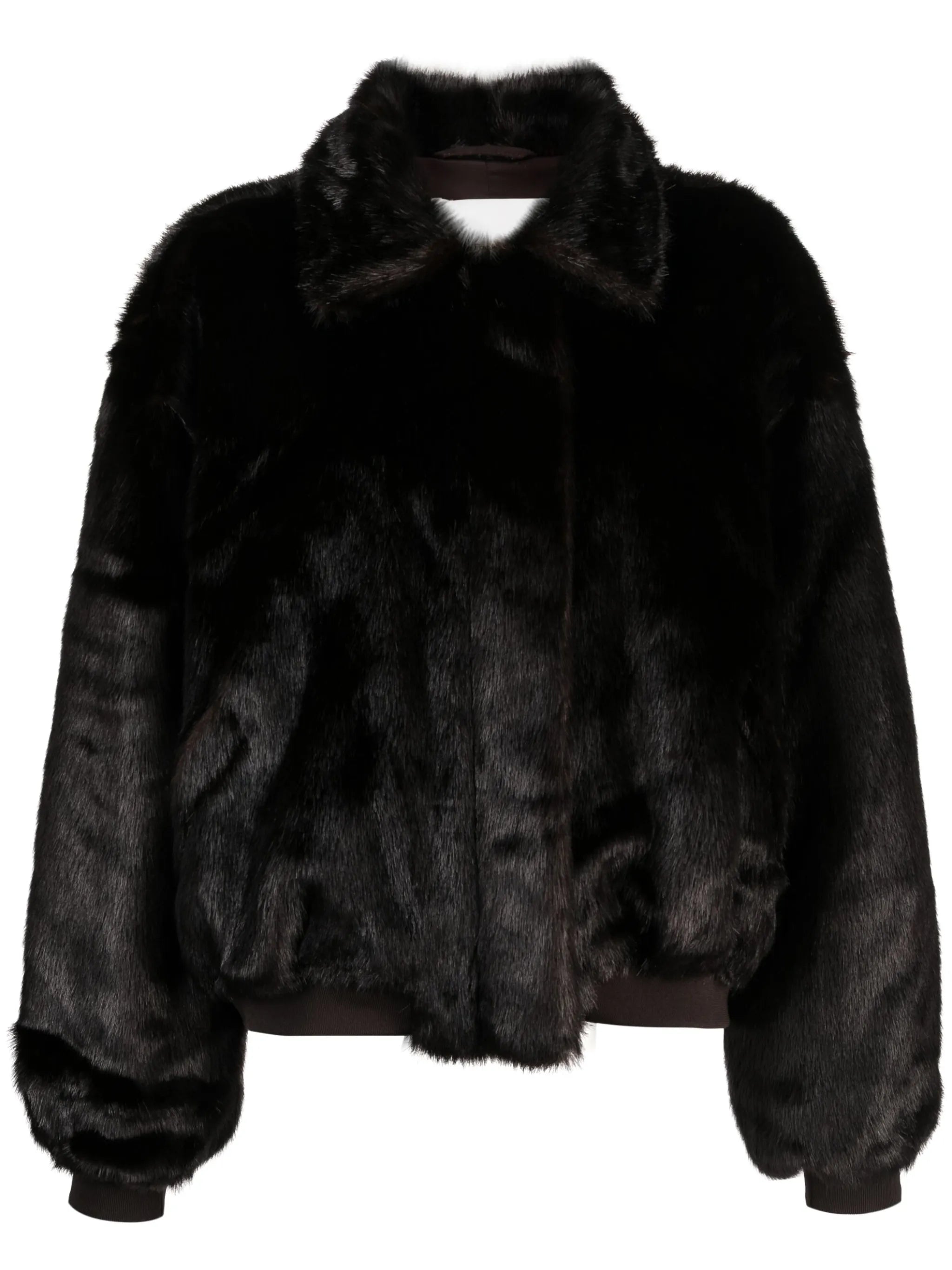 Pam faux-fur bomber jacket