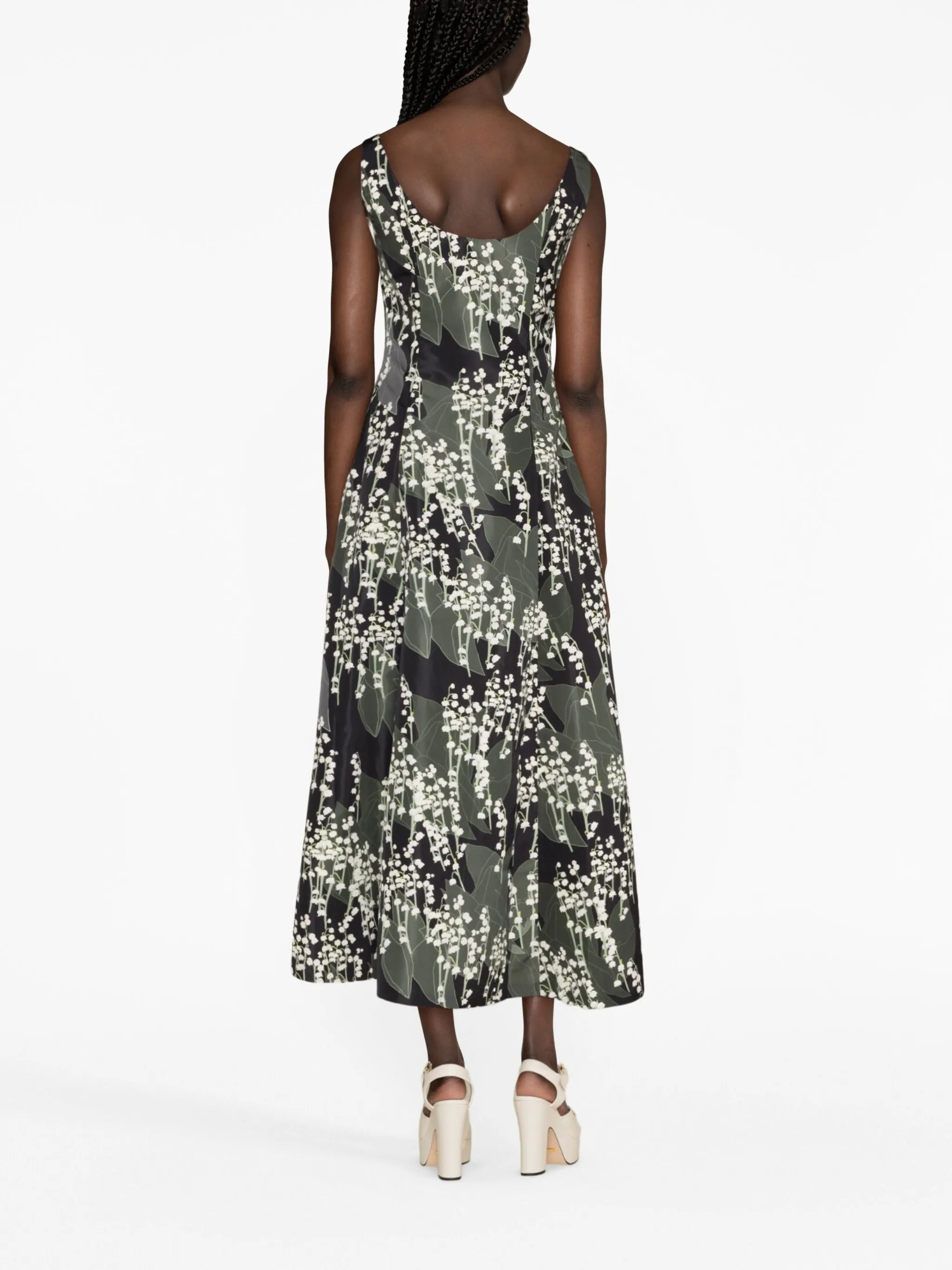Maudette floral-print maxi dress