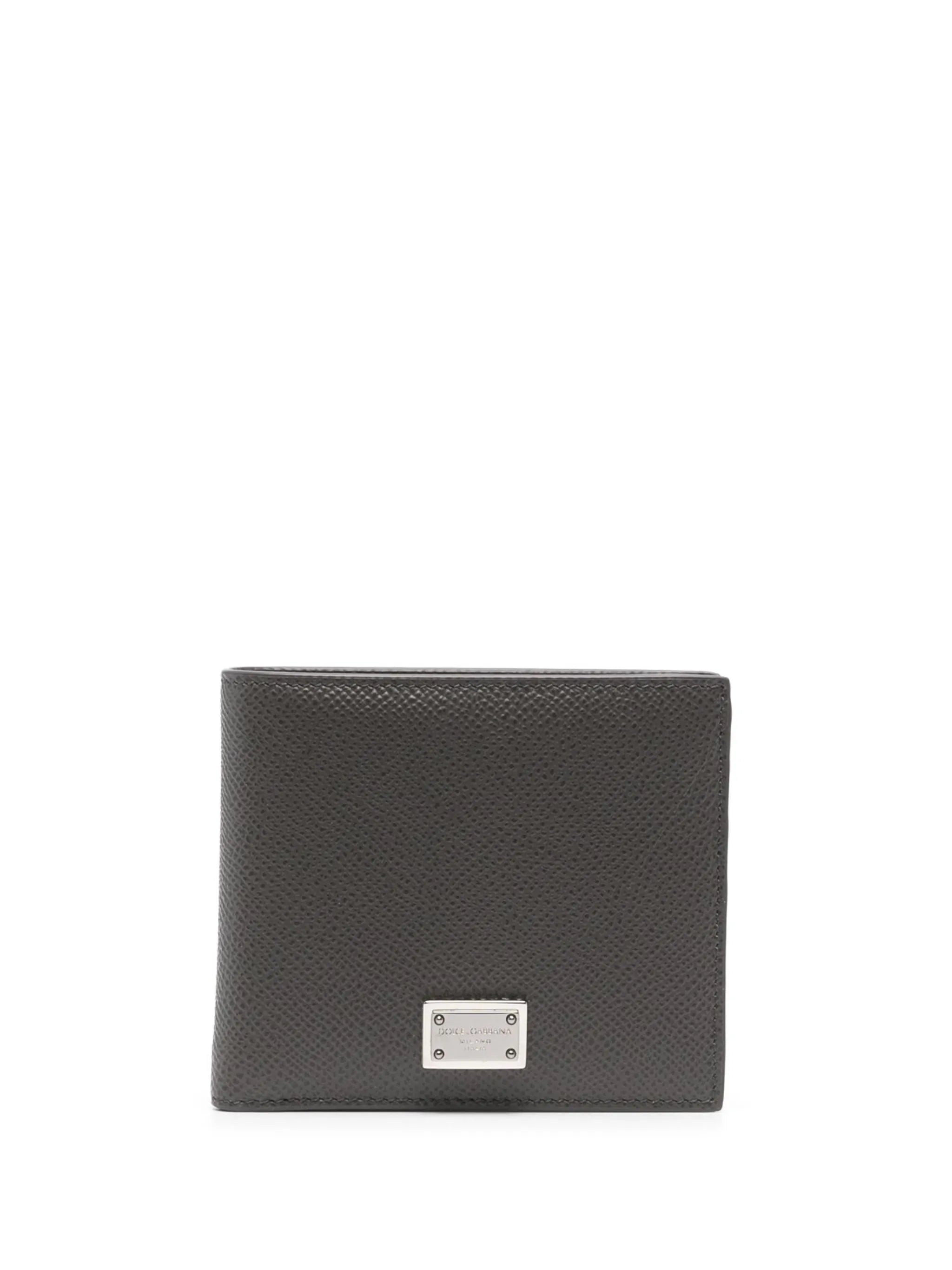 bi-fold leather wallet