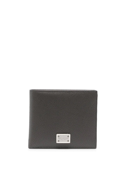 bi-fold leather wallet