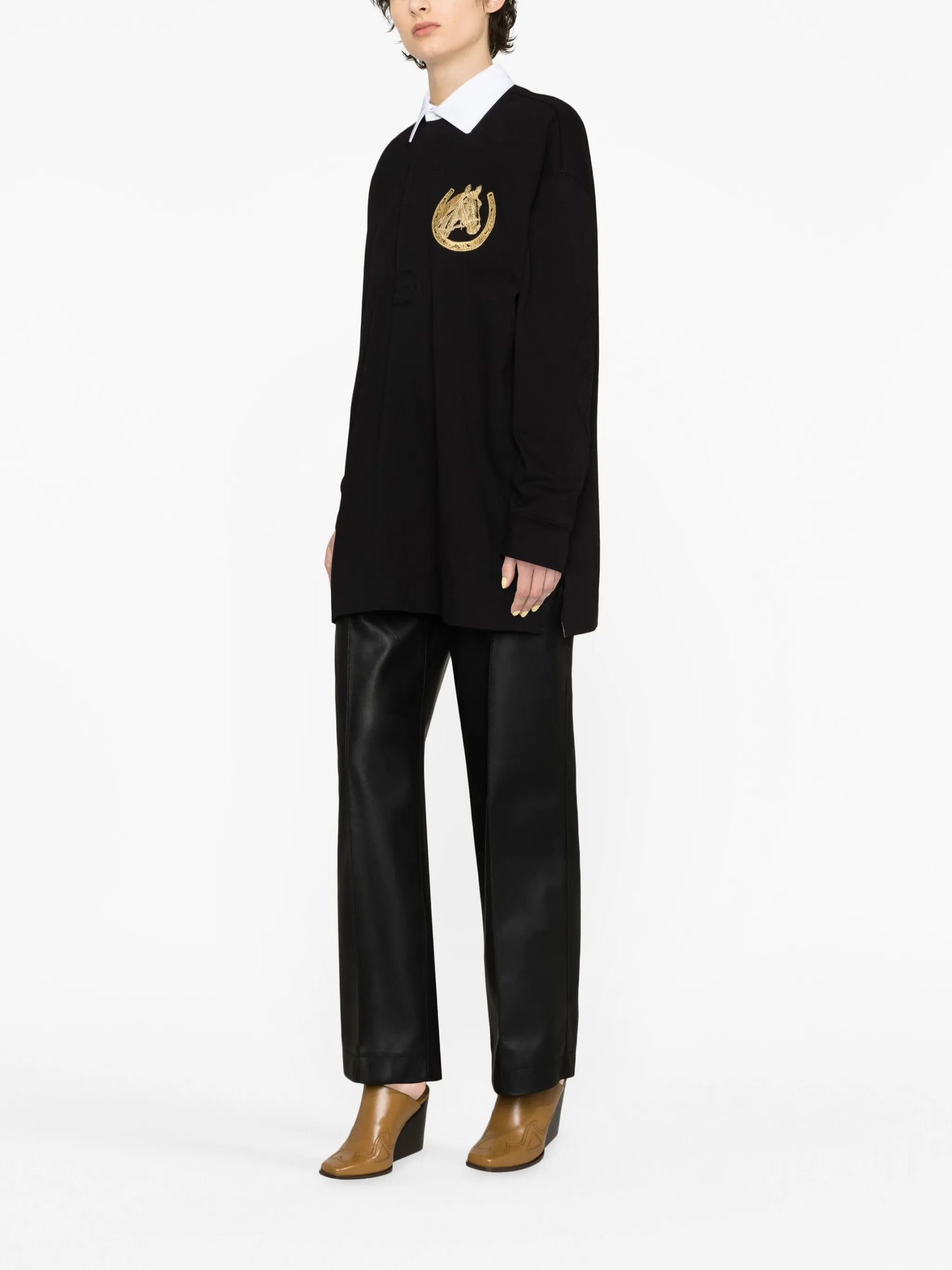 Pony Club embroidered rugby top
