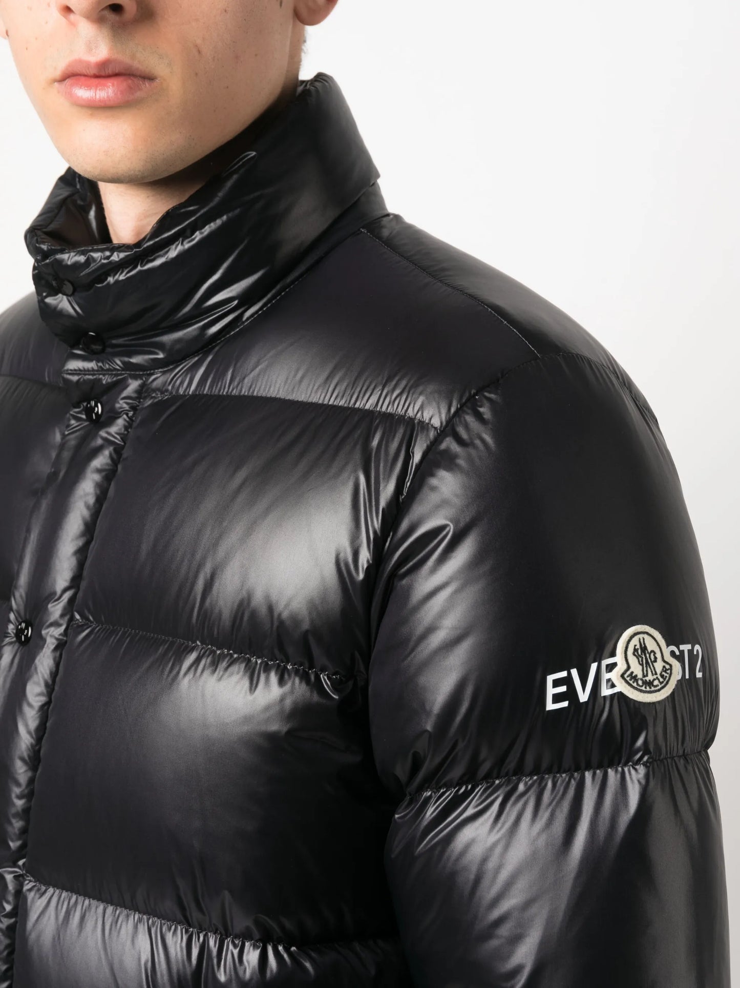 x FRGMT Amaranth padded jacket