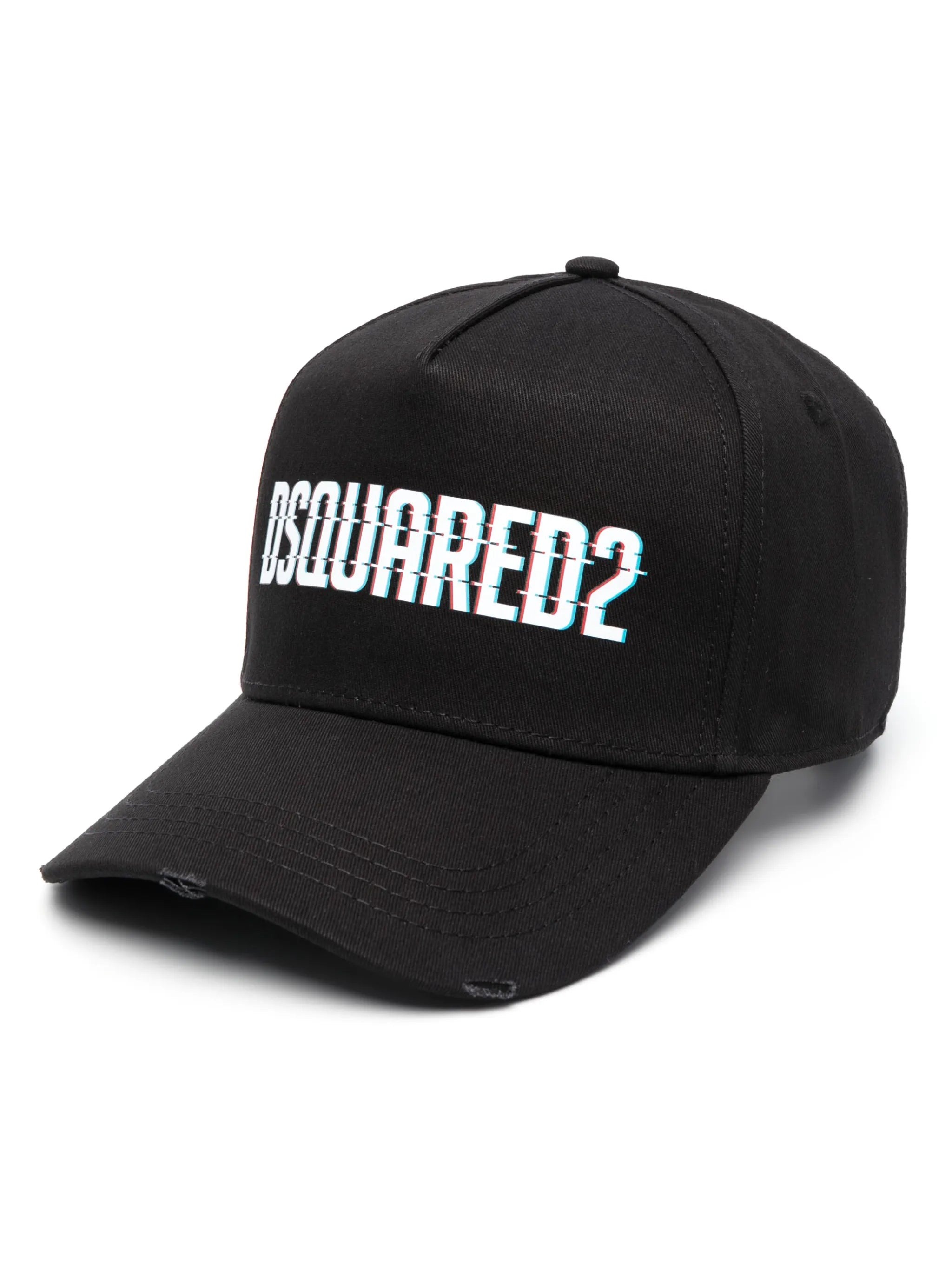 logo-print baseball cap