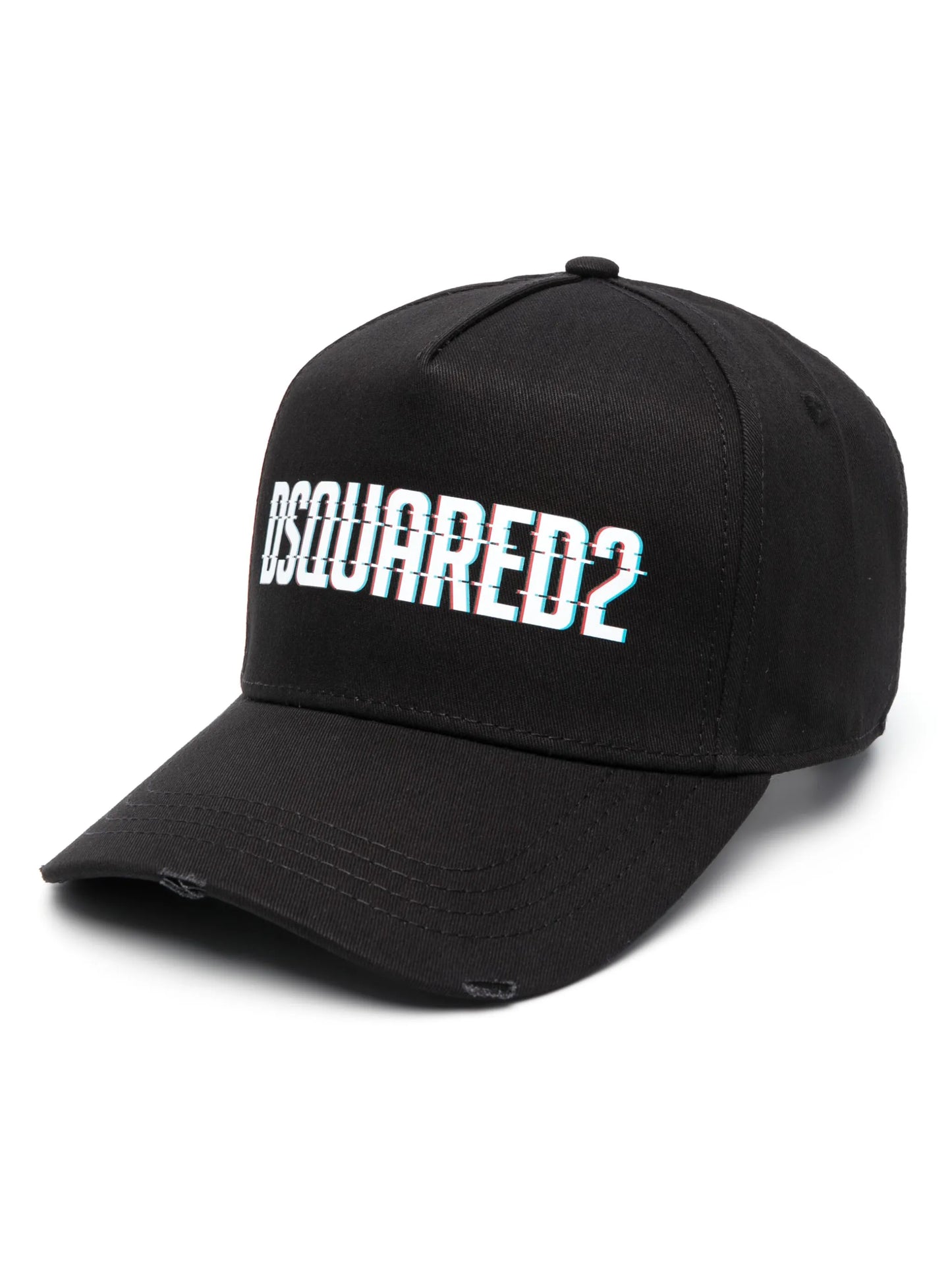 logo-print baseball cap