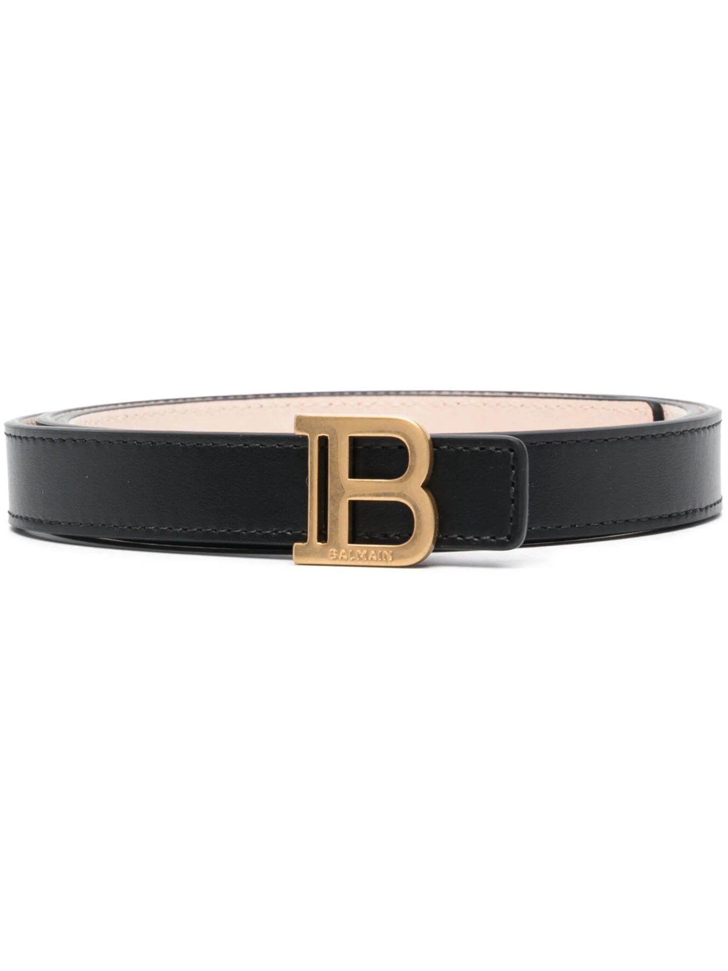 logo-buckle belt