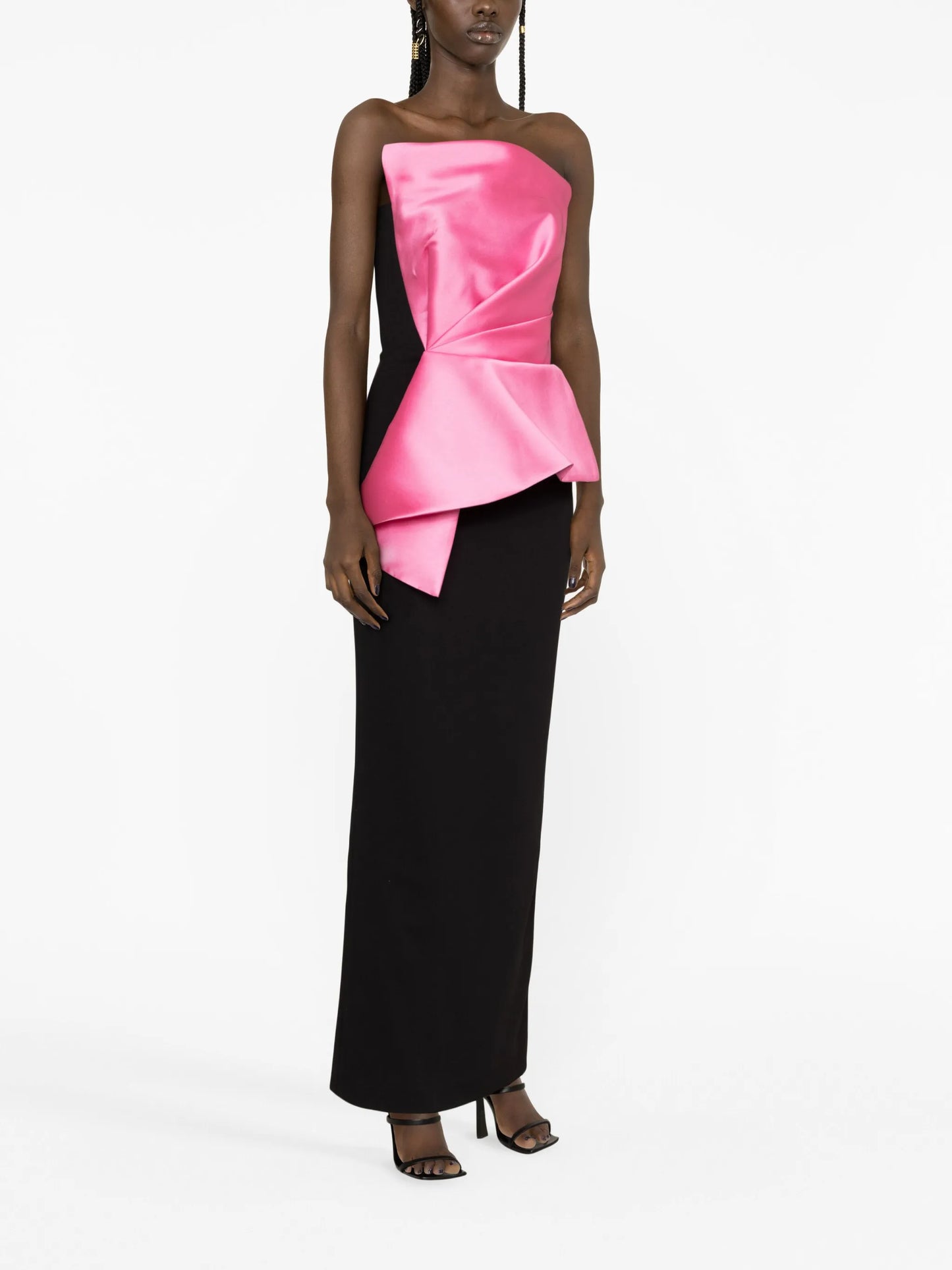 Zuri panelled maxi dress