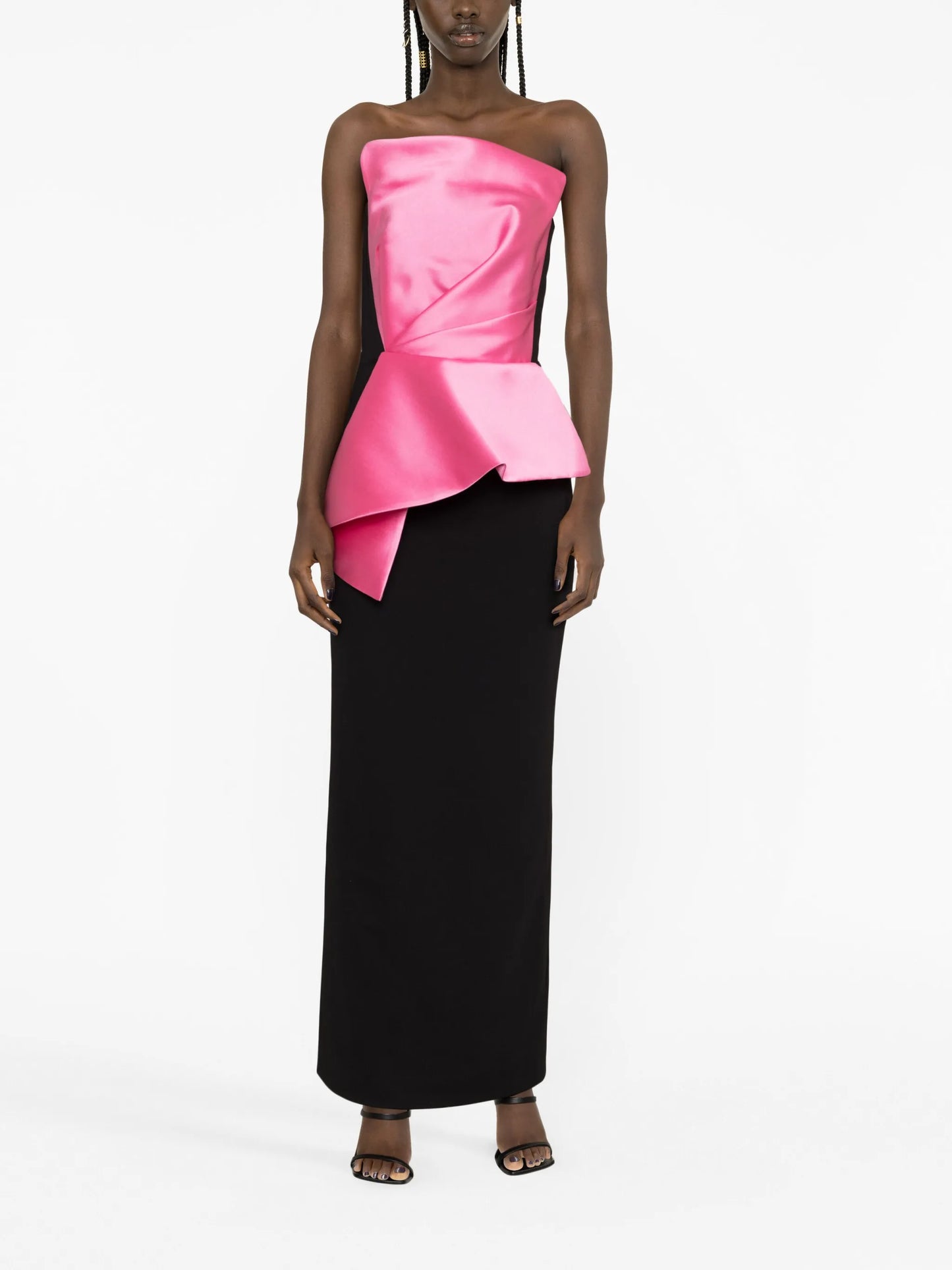 Zuri panelled maxi dress