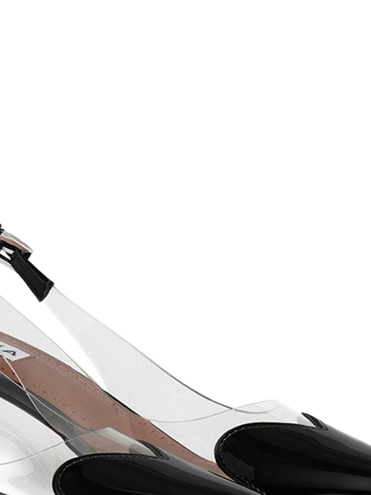 LE CŒUR patent-calf leather slingback pumps